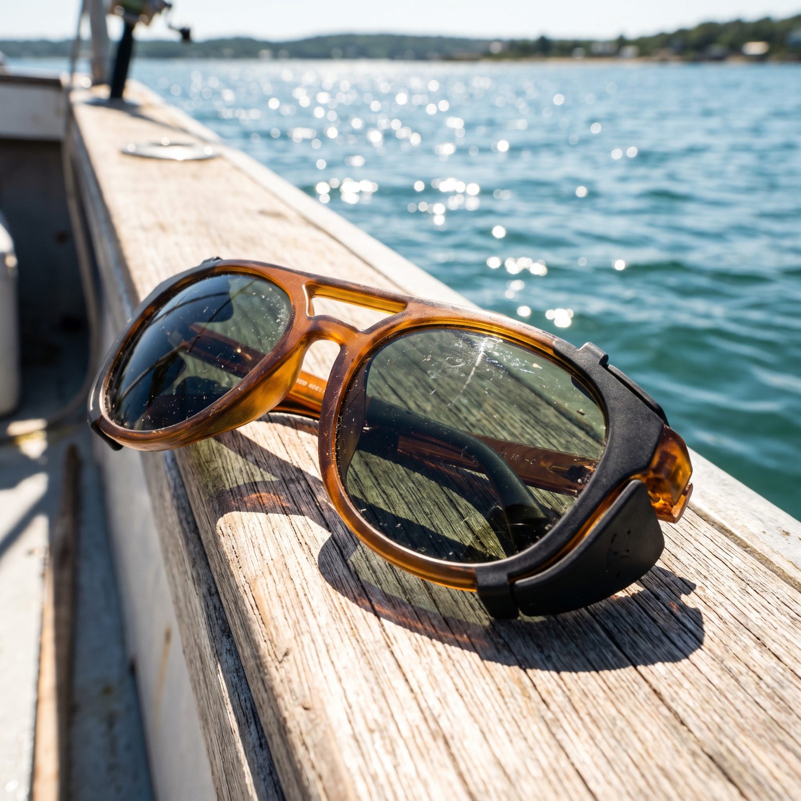 Add Removable Side Shields to Polarized Glasses to Block Stray Glare