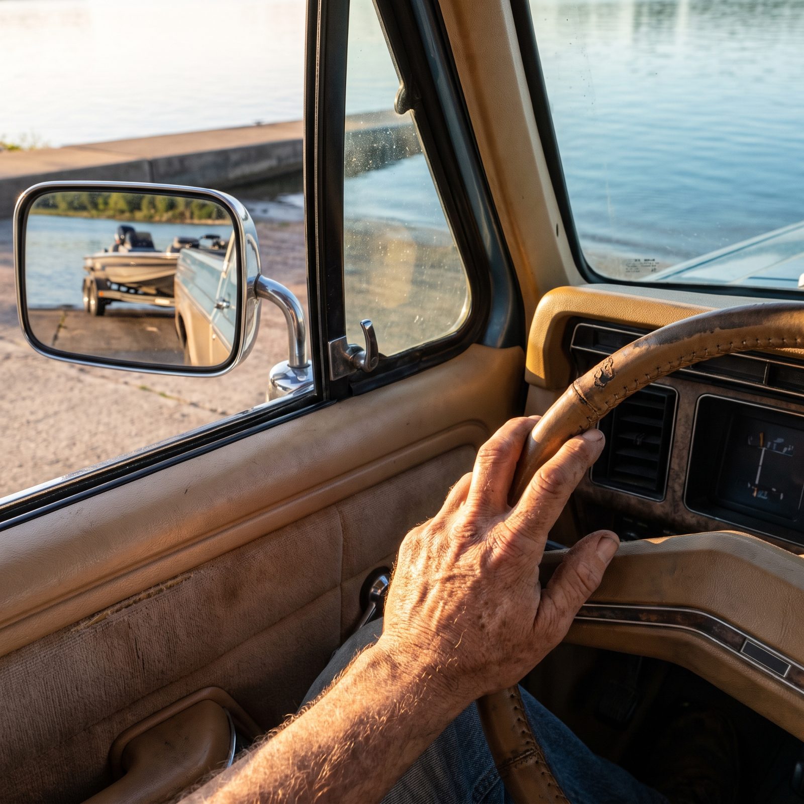Back a Trailer With One Hand at the Bottom of the Steering Wheel