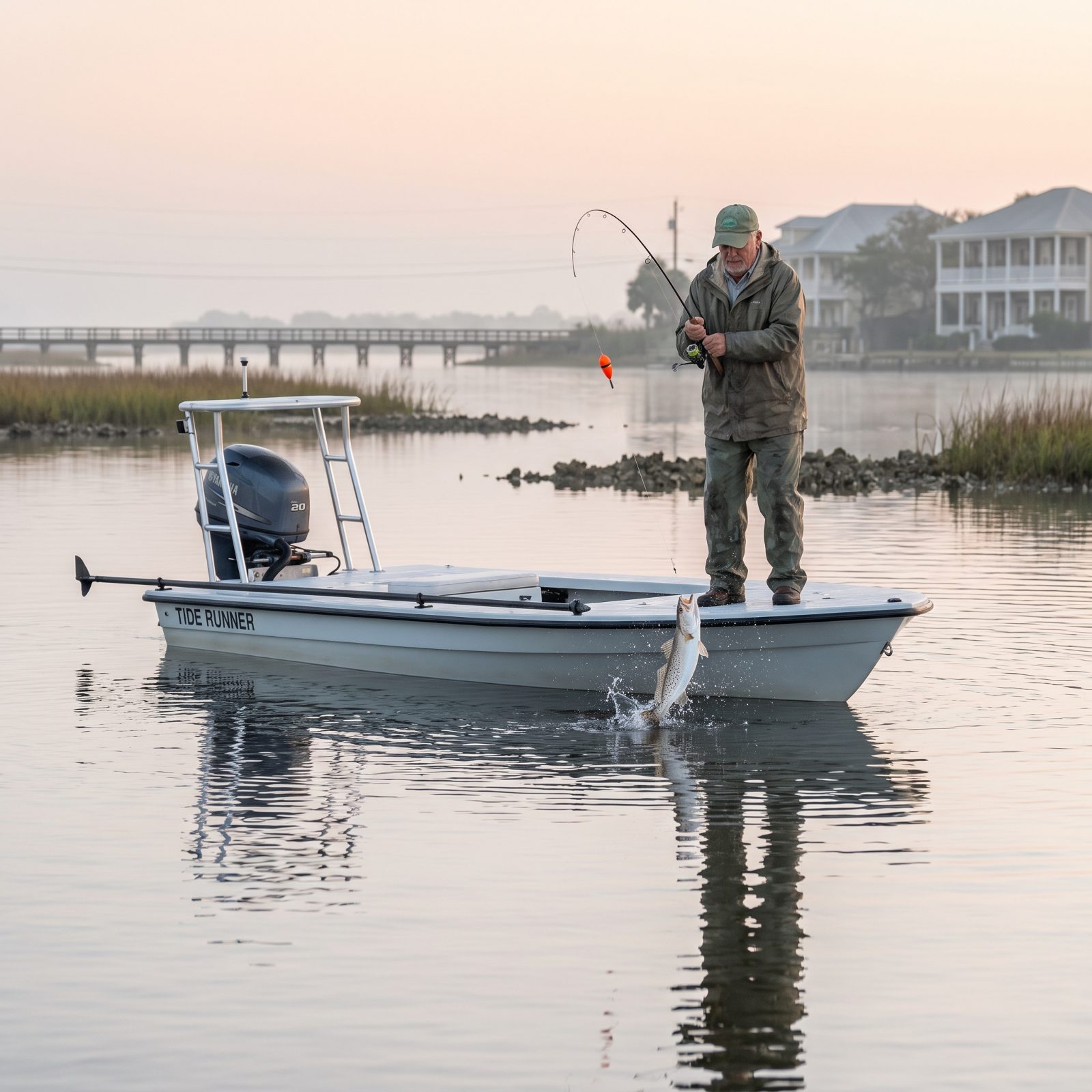 Bay St. Louis, Mississippi, Speckled Trout Along the Mississippi Sound
