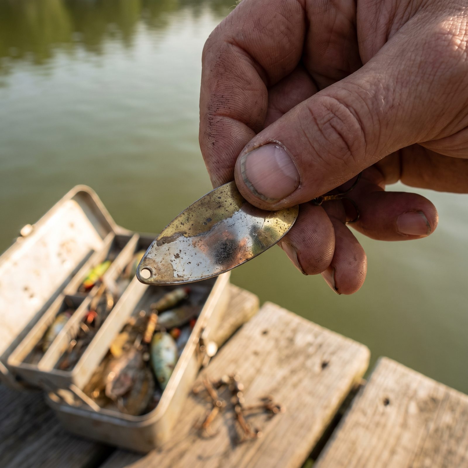 Bend a Metal Spoon Slightly to Change How It Wobbles