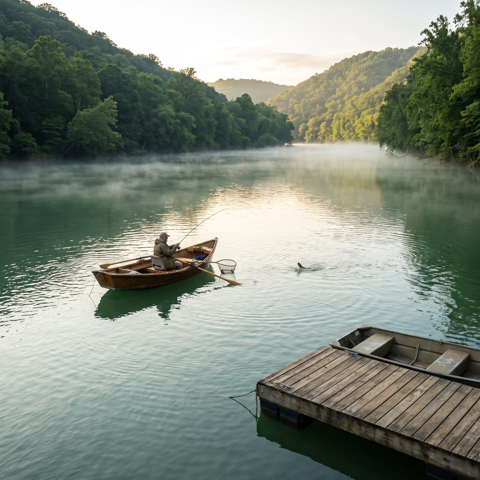 Branson, Missouri, Table Rock Bass and Lake Taneycomo Trout