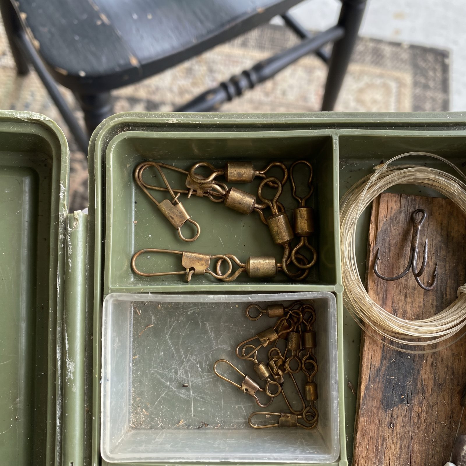 Brass Barrel Swivels With Safety Snaps for Fast Lure Changes
