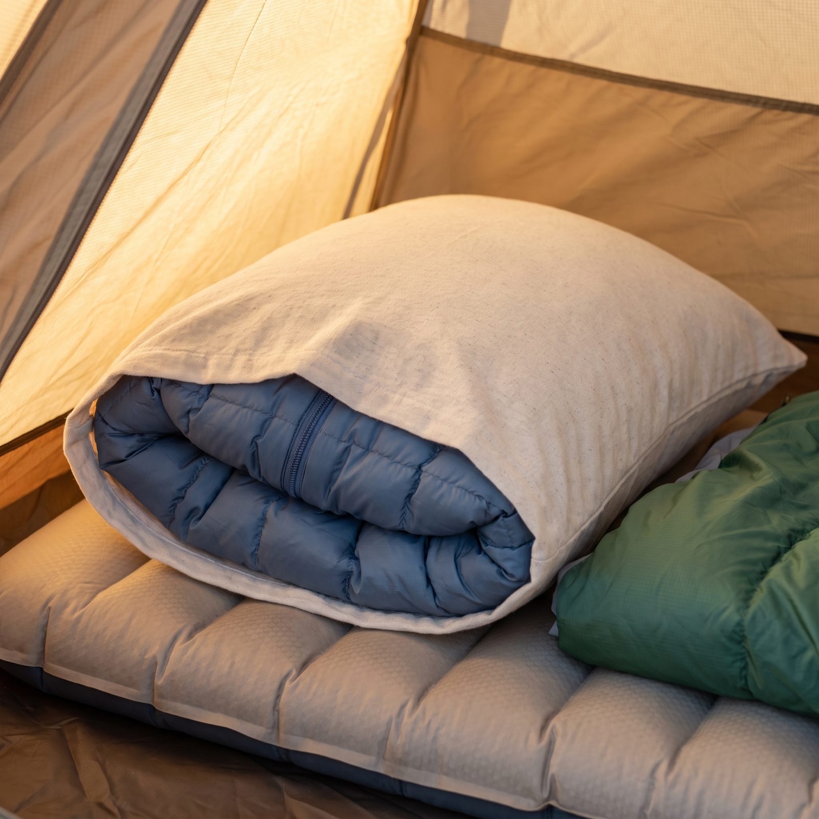 Build a Real Pillow From a Jacket Stuffed in a Pillowcase