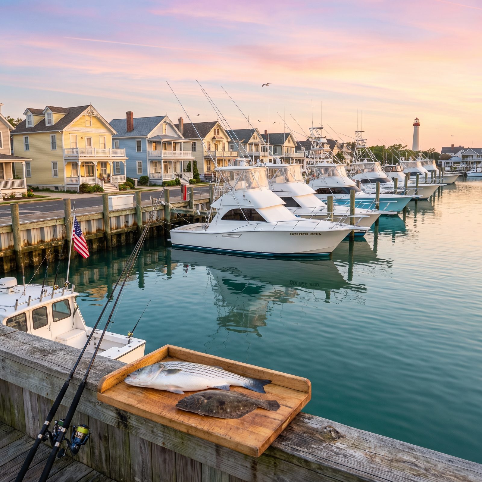 Cape May, New Jersey, Inshore and Offshore Fishing From a Victorian Seaside Town