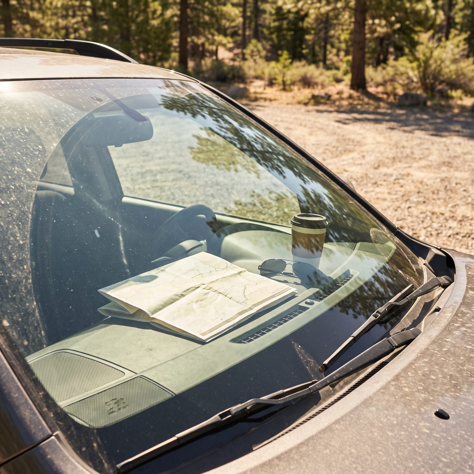 The Car at the Trailhead Contains an Unopened Park Map