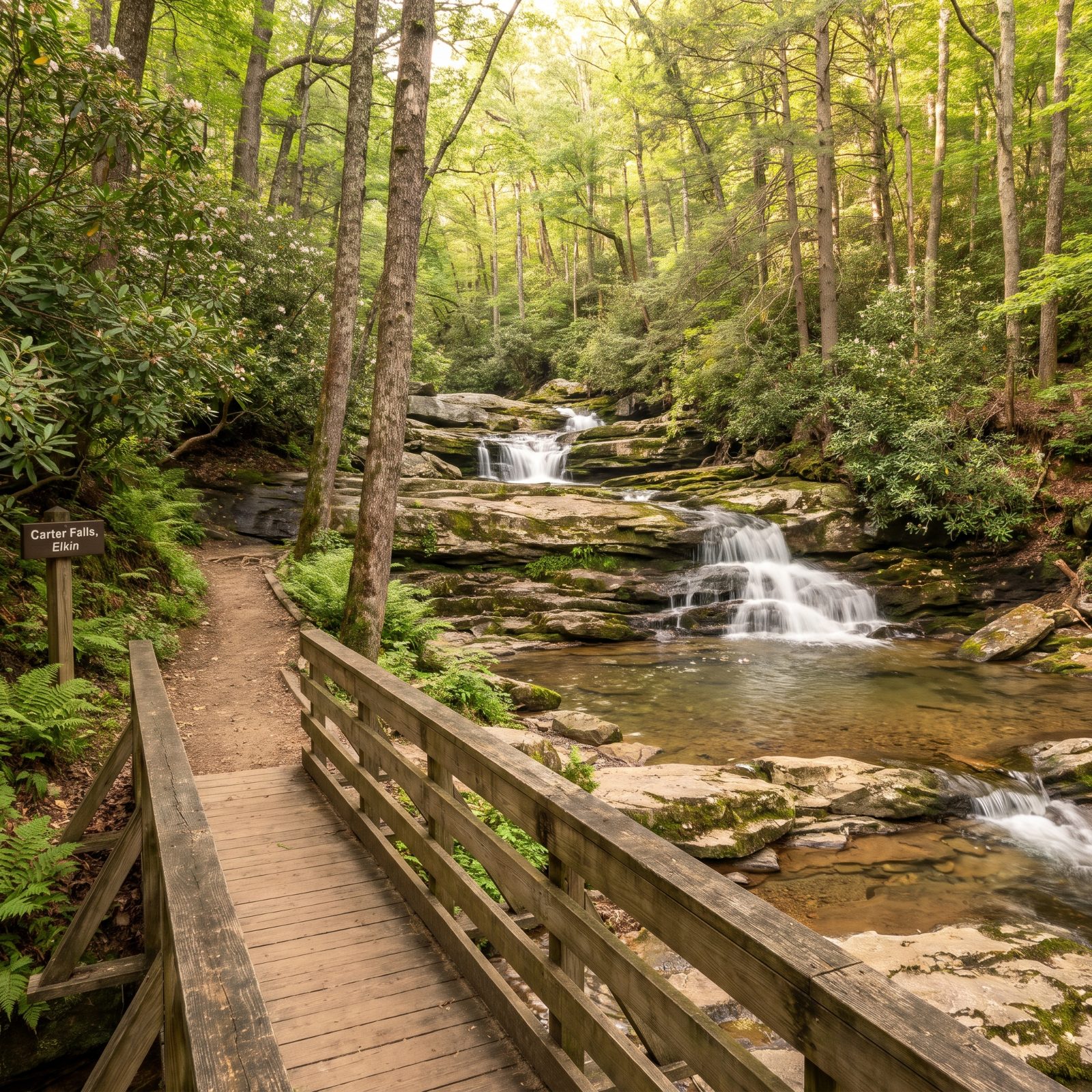 Carter Falls, Elkin