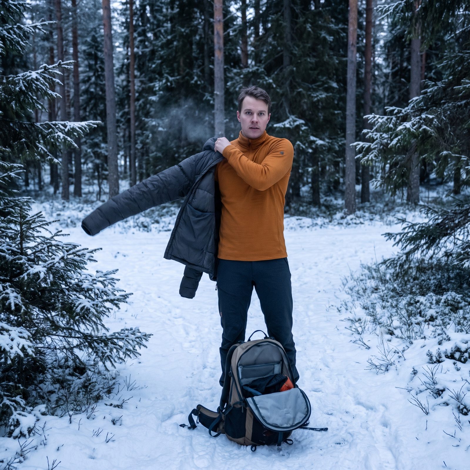 Cold-Weather Layers Change Before Sweat Soaks the Base Layer