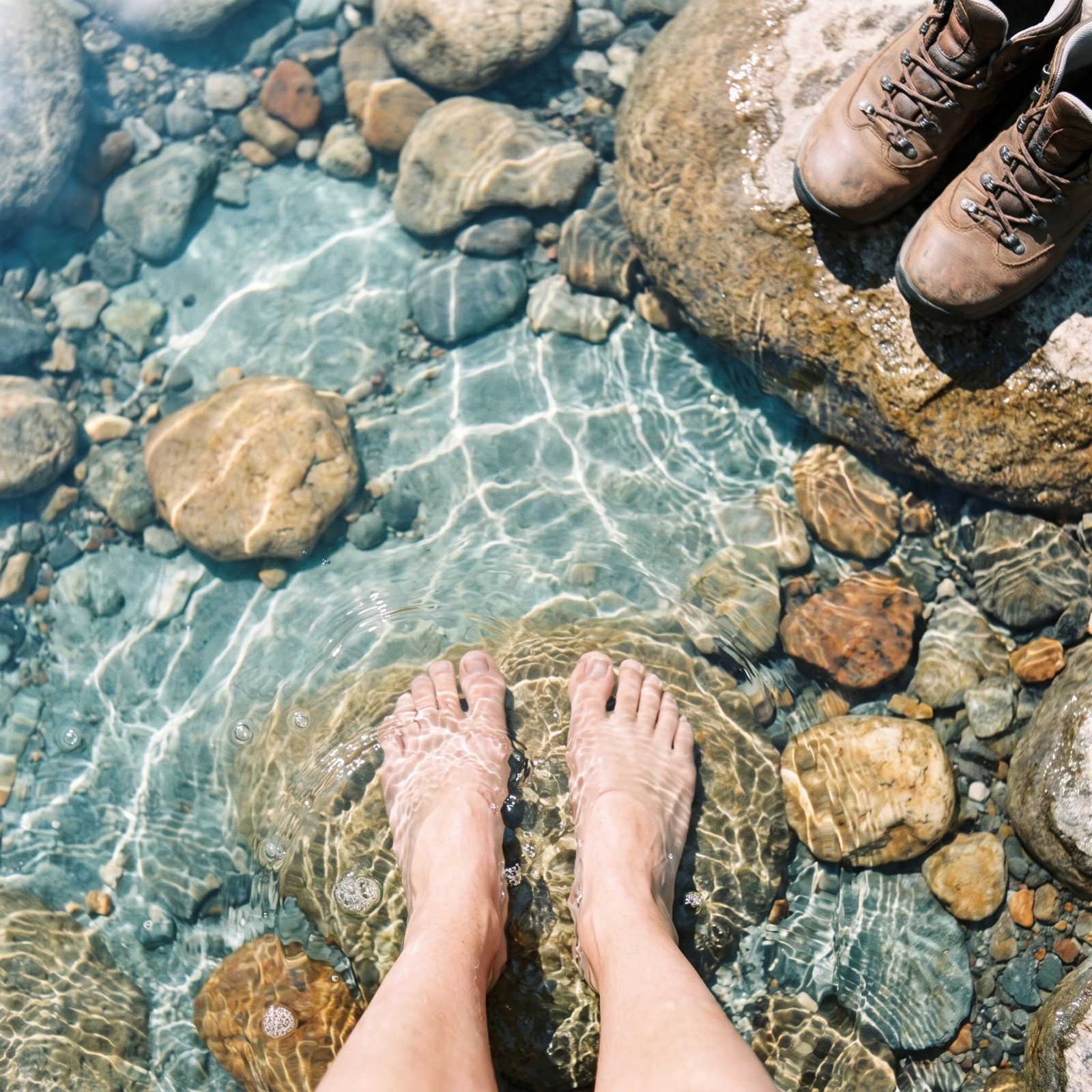 The Cool Touch of River Water Resets a Tired, Overheated Body