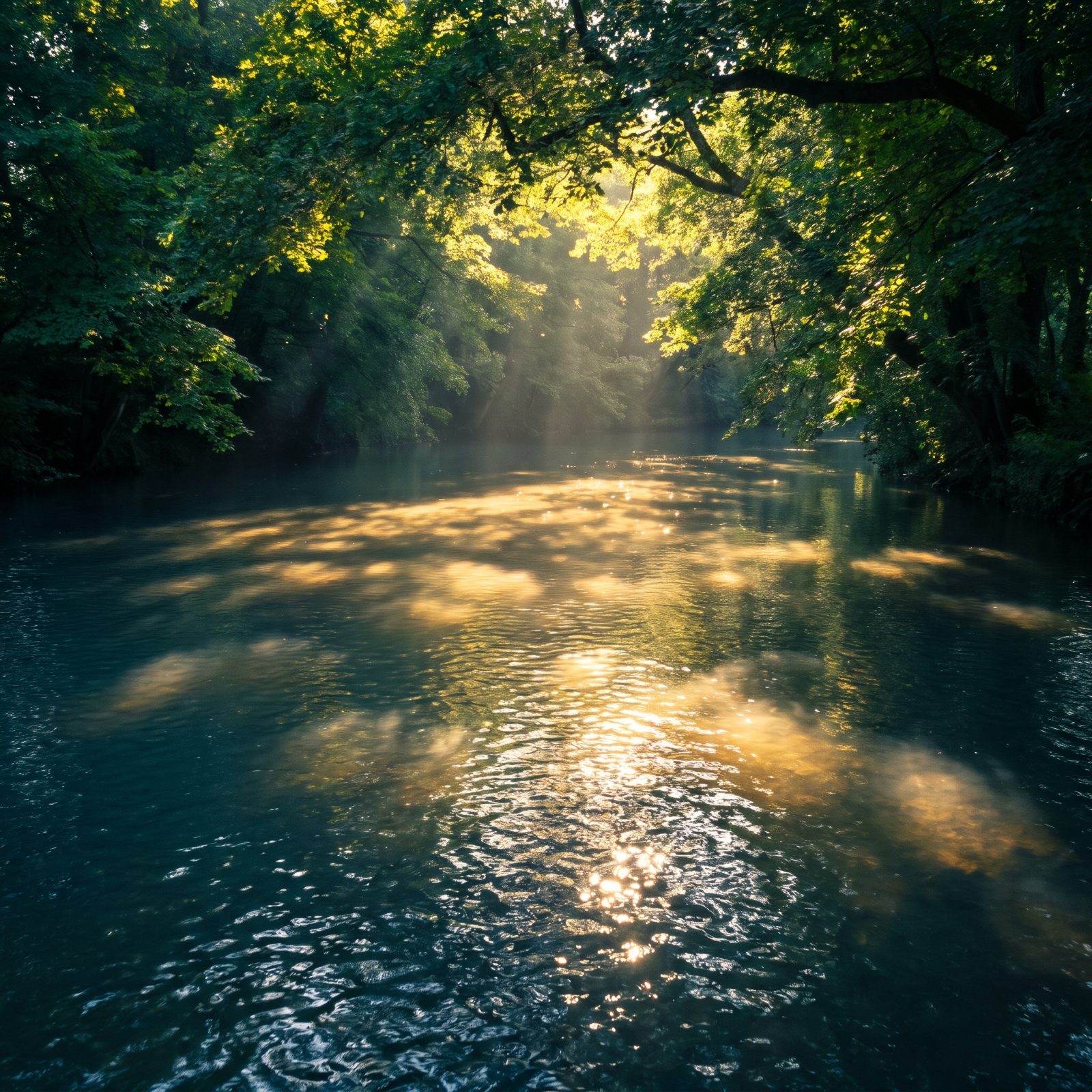 Dappled Light on the Current Puts You Into a Soft Trance