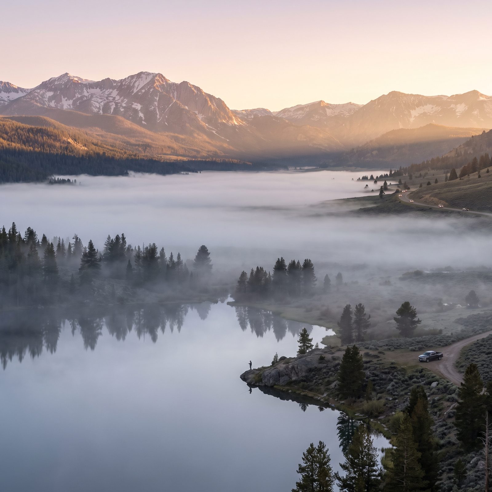 Distant Sounds Carrying Too Far Reveal a Temperature Inversion