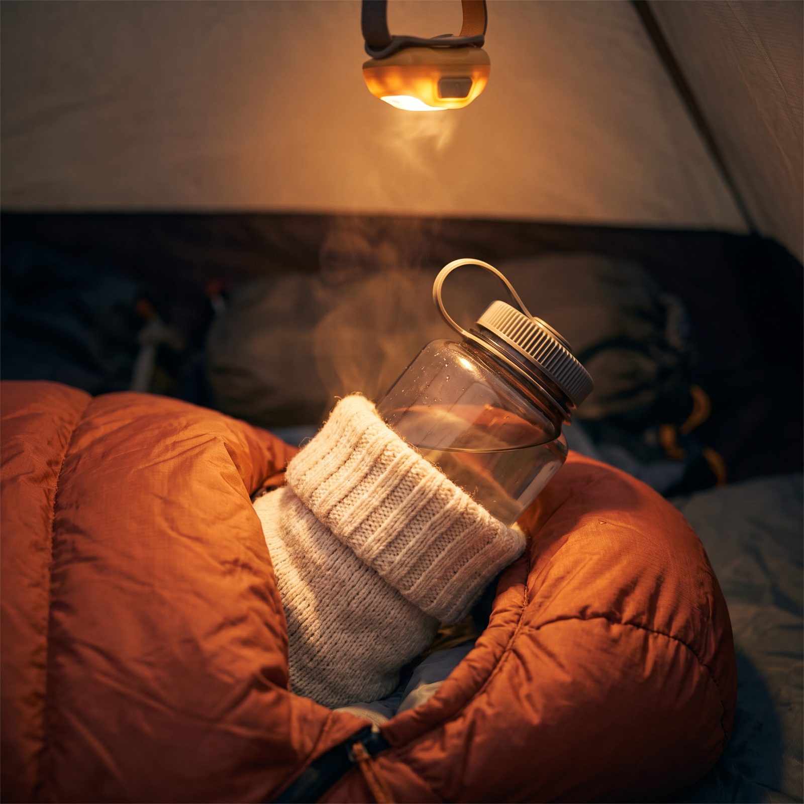 Drop a Warm Water Bottle Into a Wool Sock Before Bed