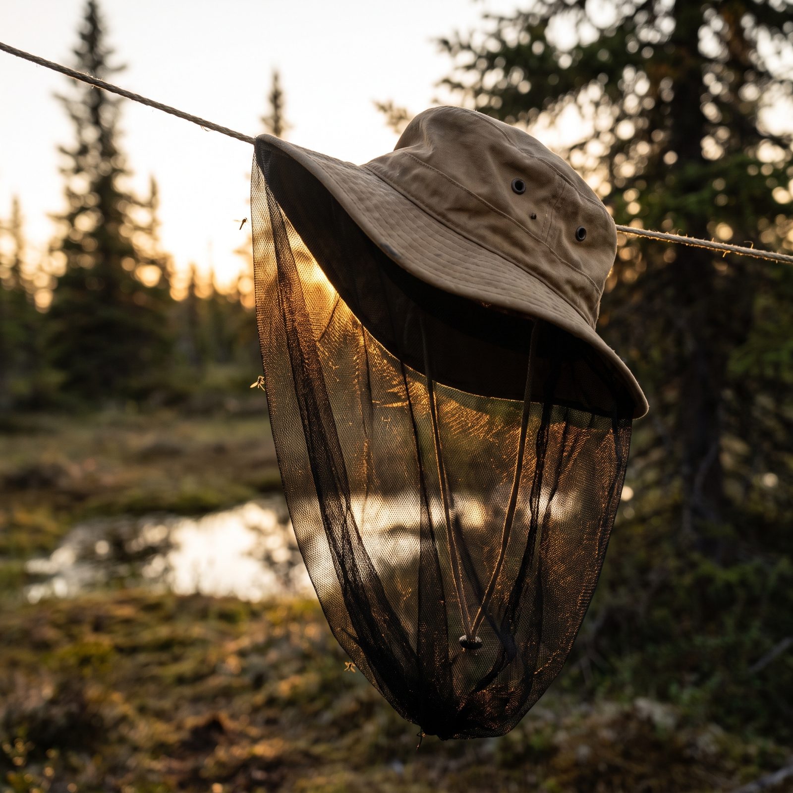Fine-Mesh Head Net, Keeps Biting Bugs Off Without Coating Your Skin