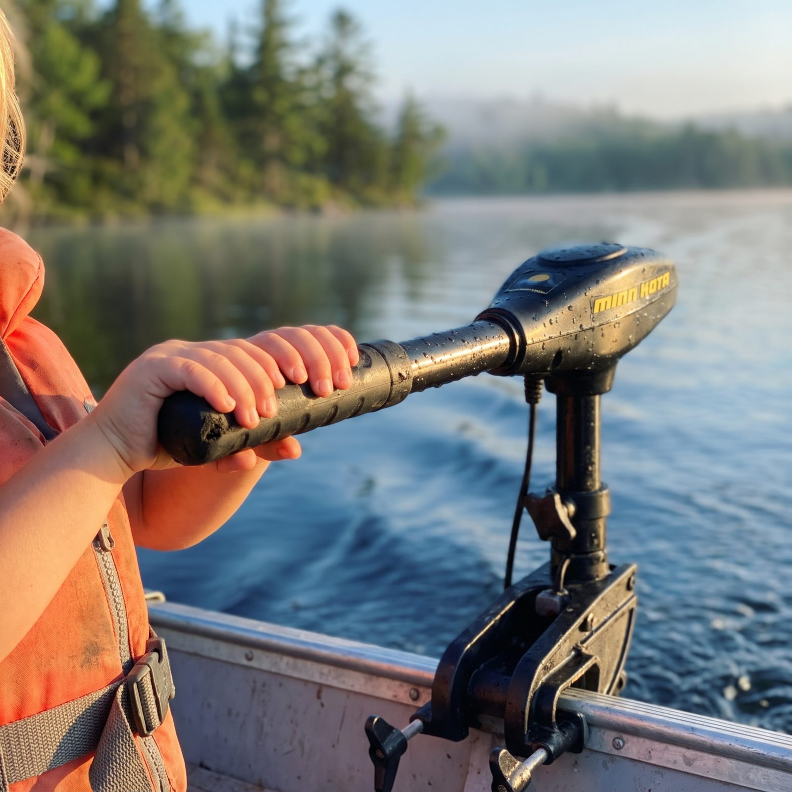 The First Time You Were Trusted With the Trolling Motor