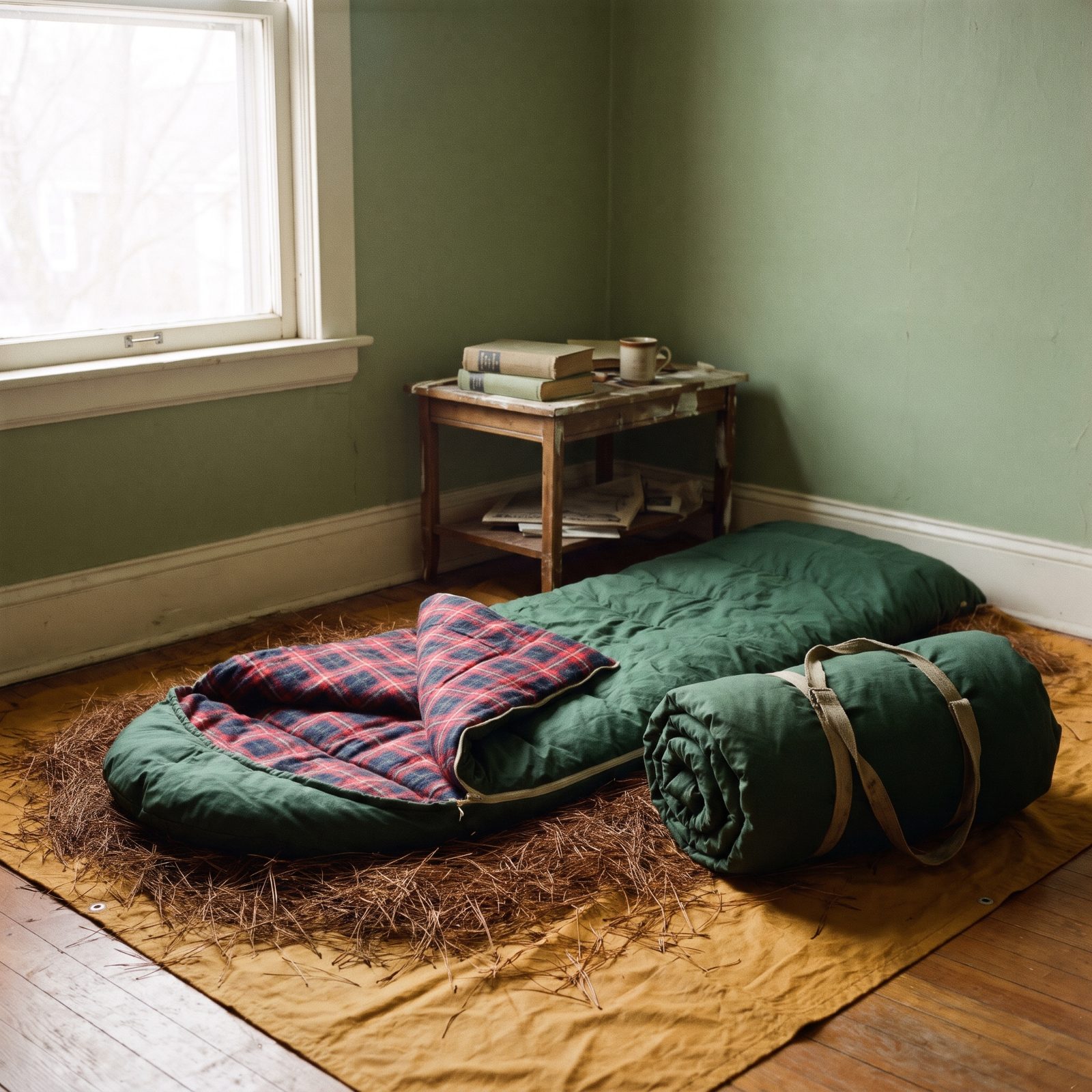 Flannel-Lined Cotton Sleeping Bags Soft as an Old Shirt