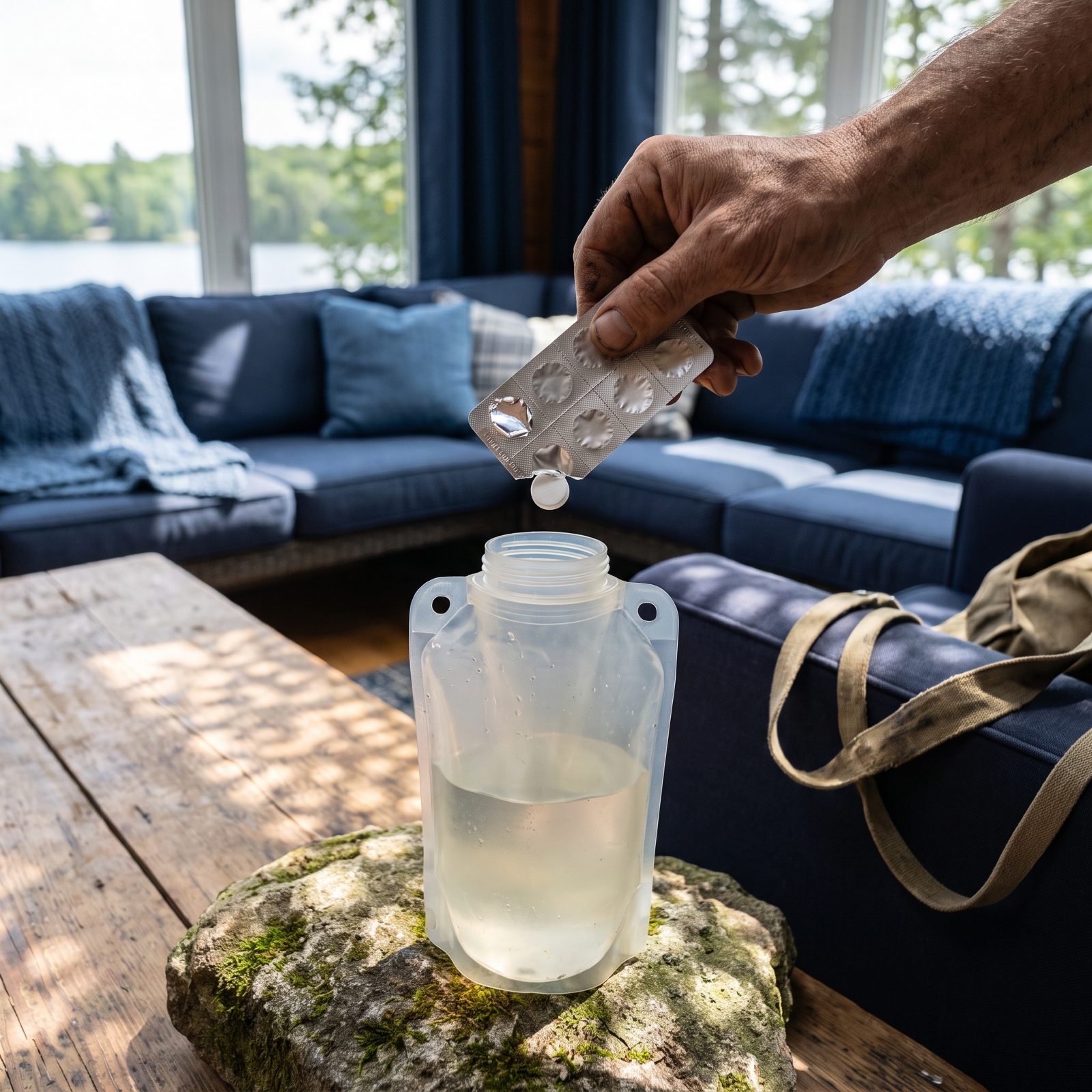 Foil-Packed Water-Purification Tablets, The Backup for the Day the Filter Fails