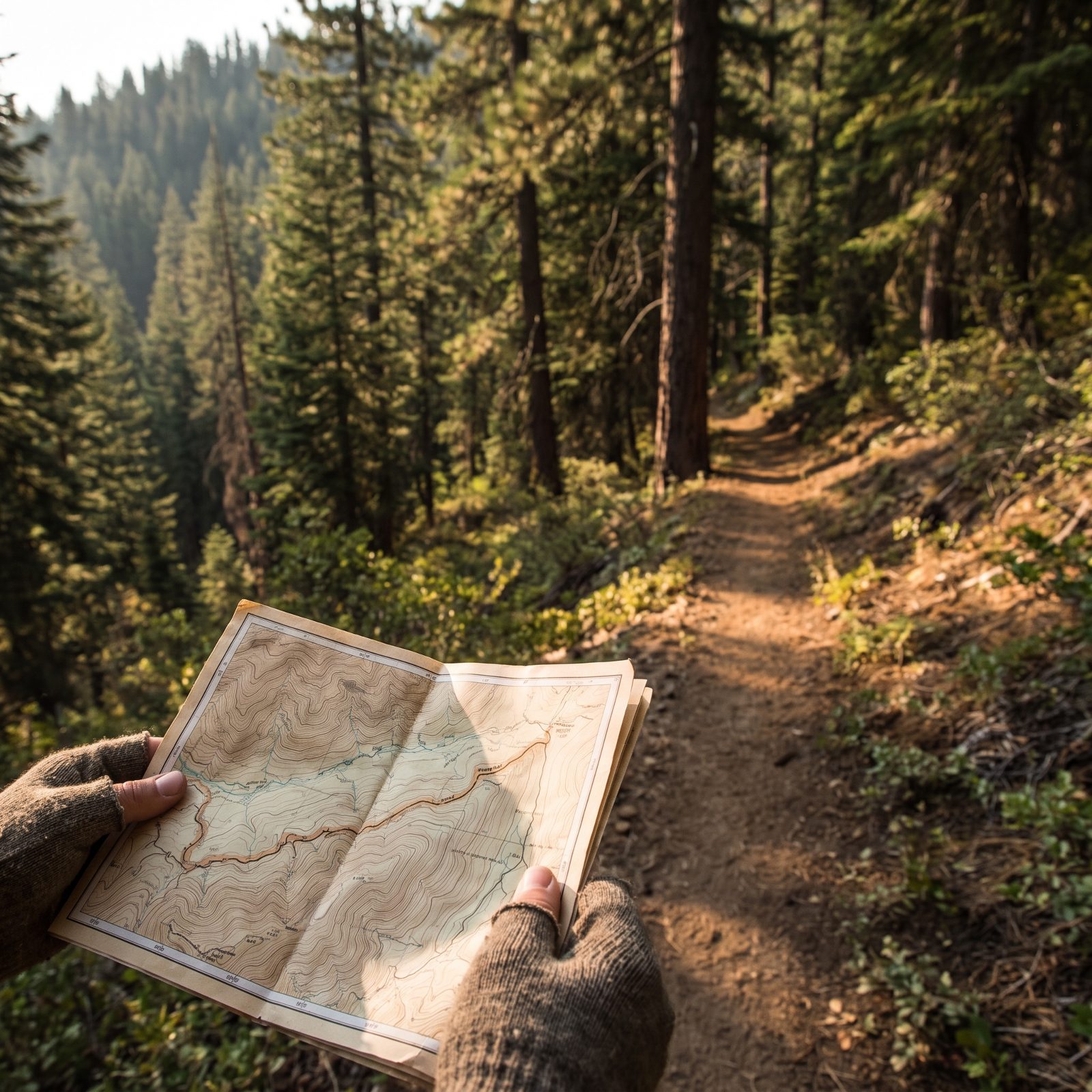 Following Contour Lines to Avoid Exhausting Climbs