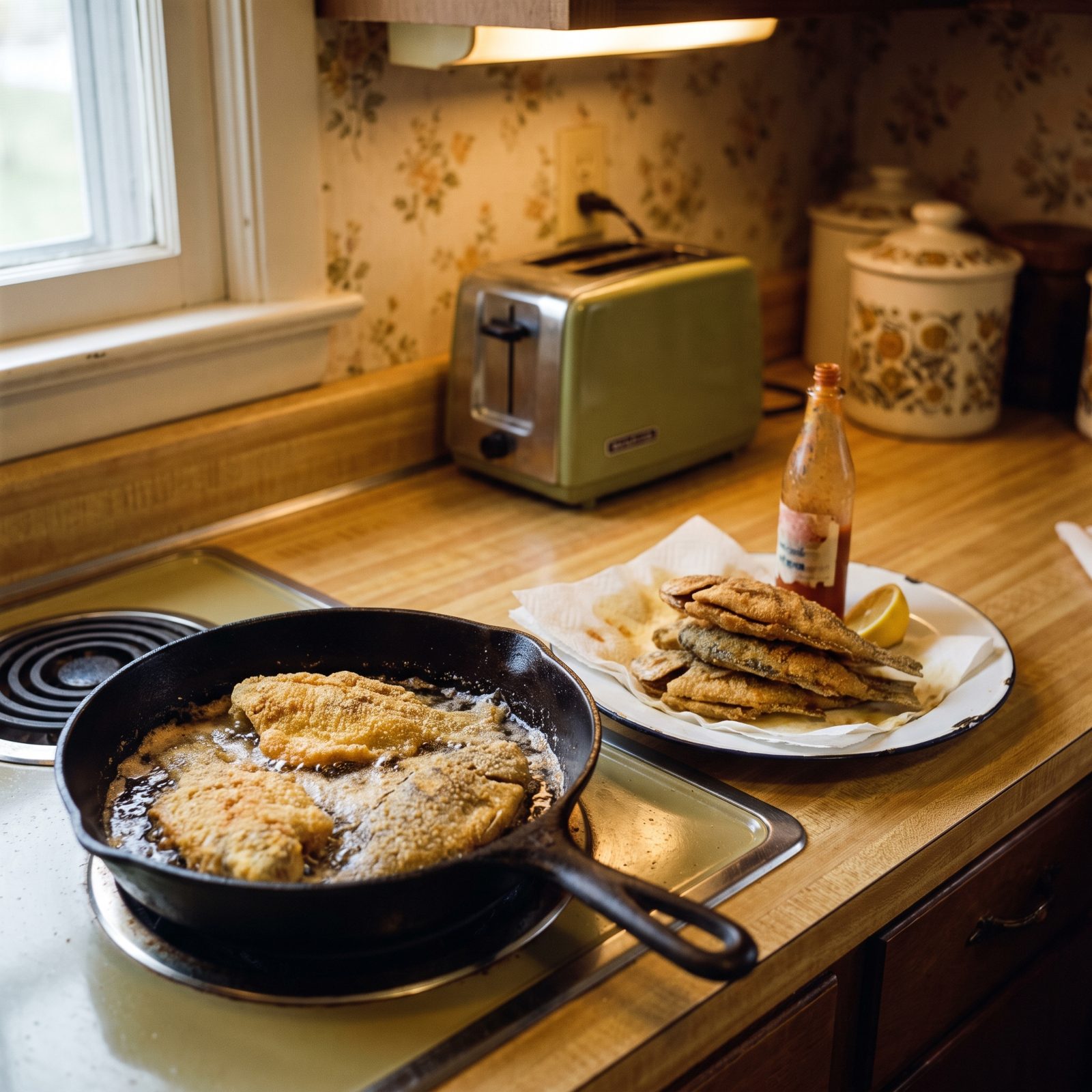 Fried Fish Dinners Followed Every Good Day on the Water