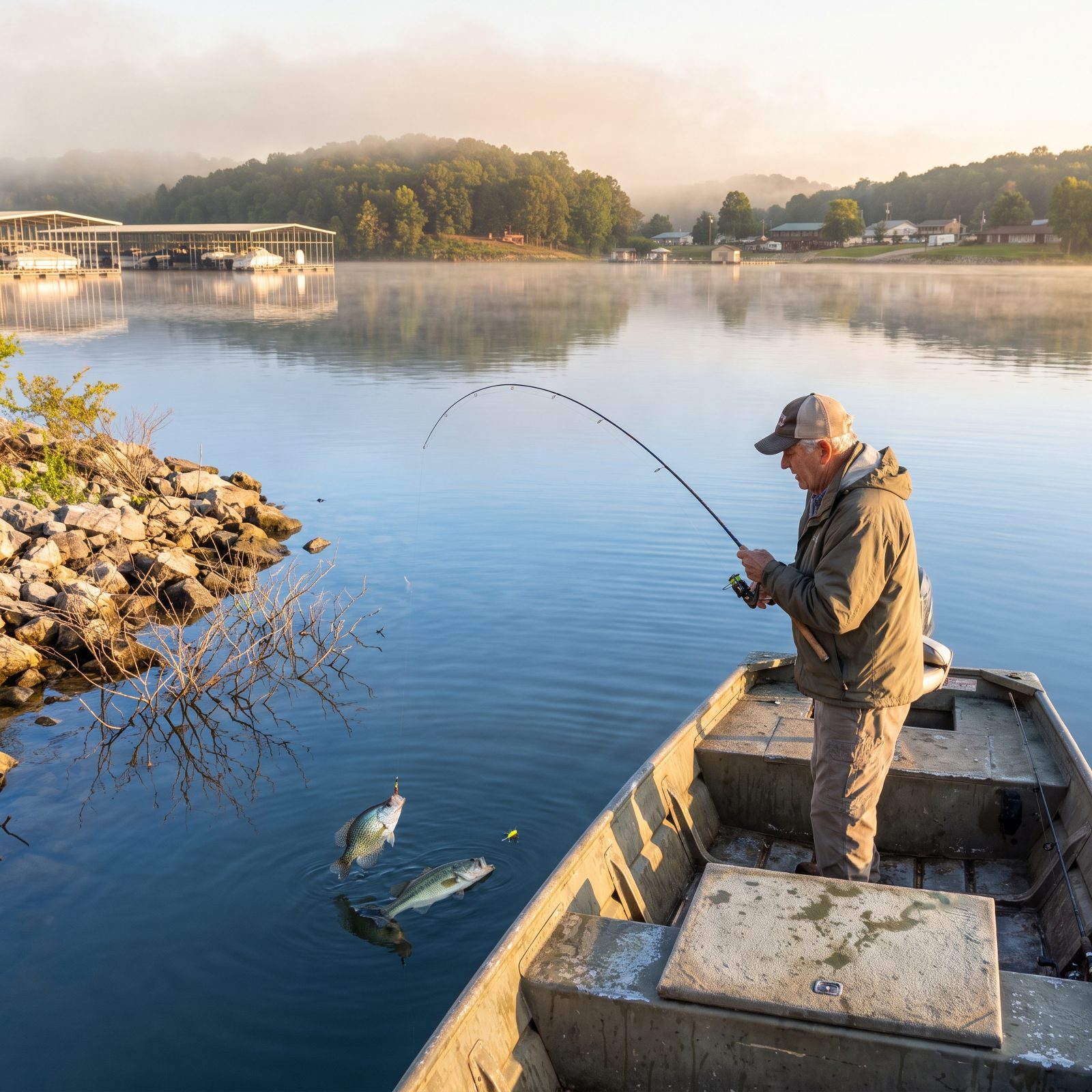 Grand Rivers, Kentucky, A Waterfront Village Between Two Giant Lakes