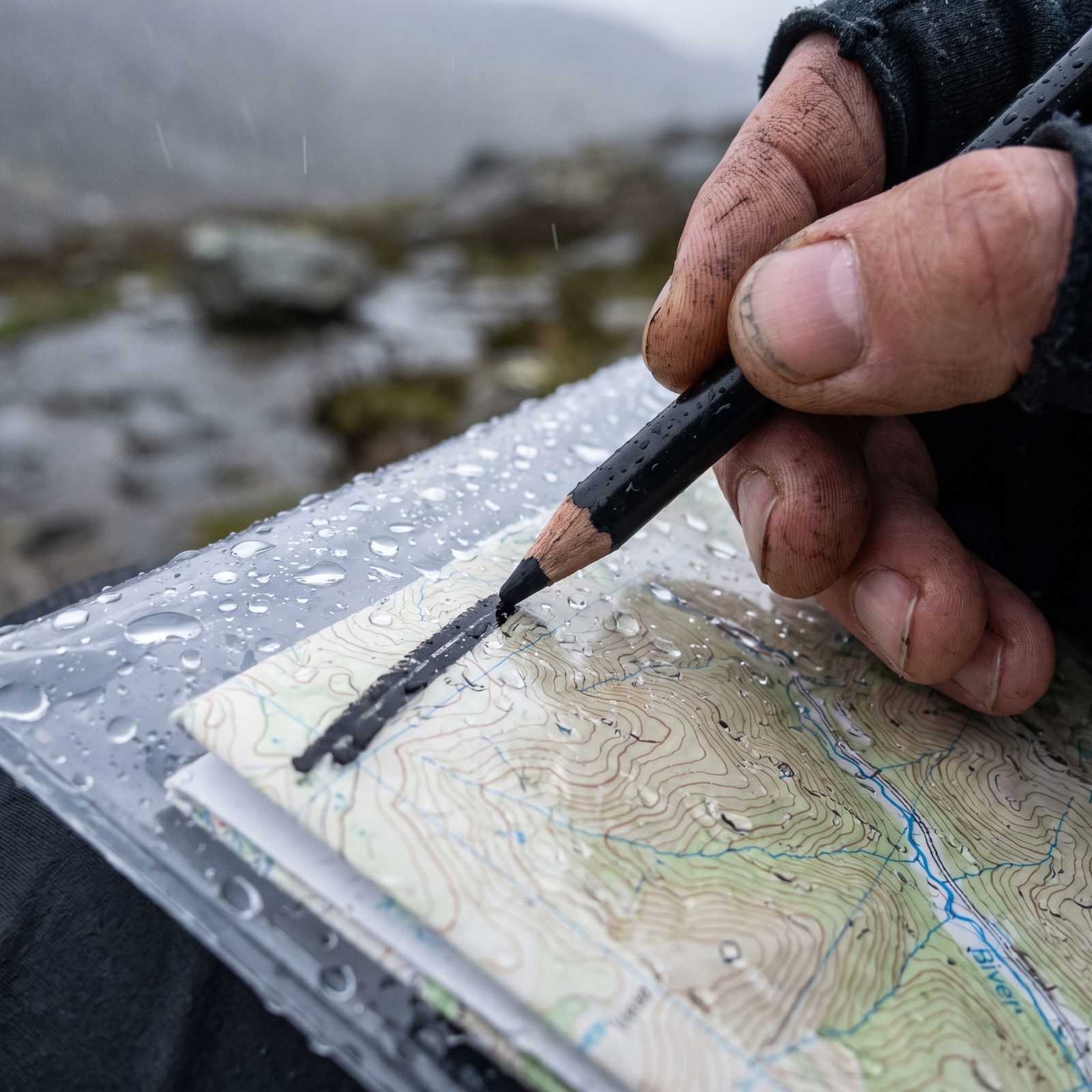 The Grease Pencil That Writes on Wet, Cold, and Greasy