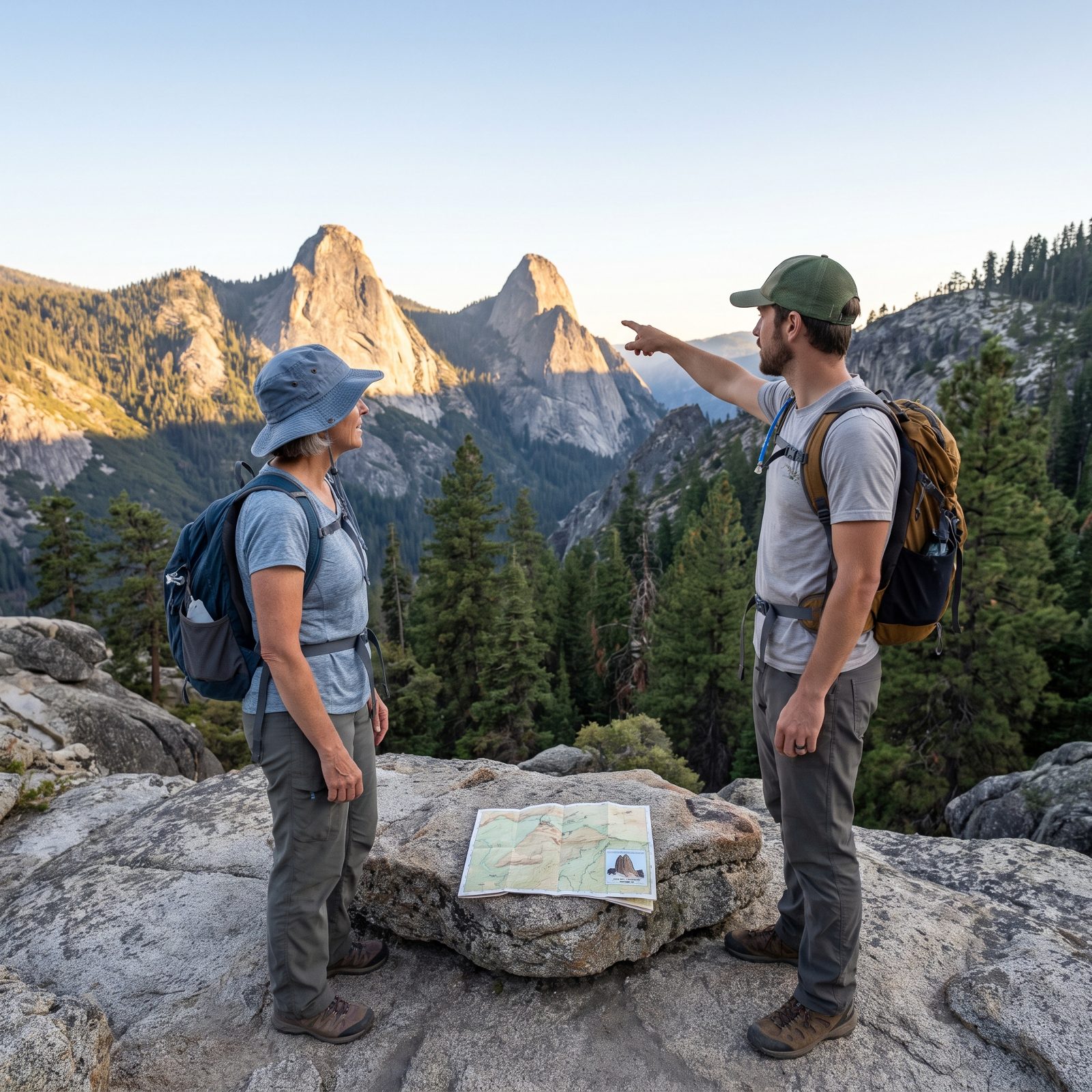A Group Mistakes One Landmark for Another