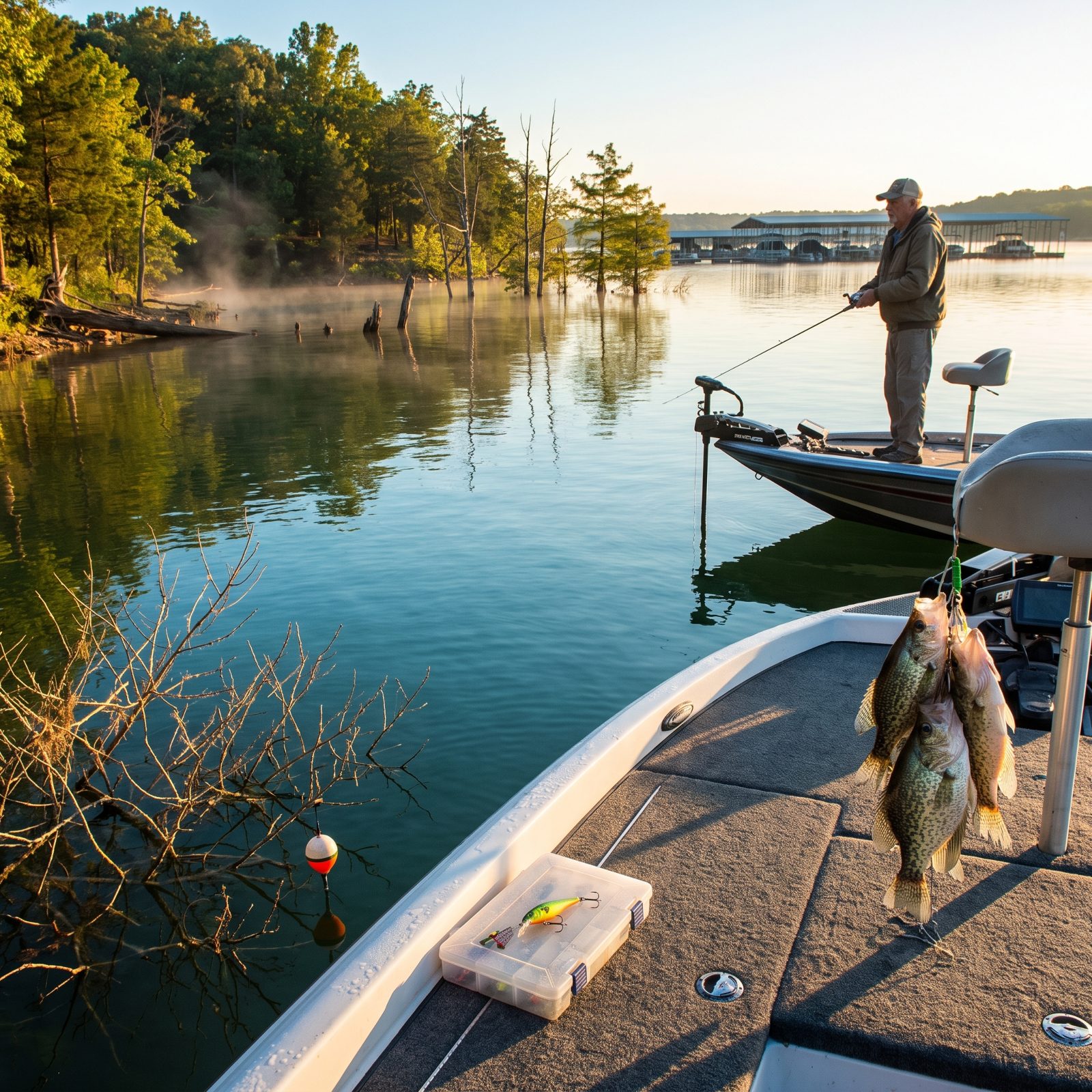 Grove, Oklahoma, Bass, Crappie, and Catfish on Grand Lake