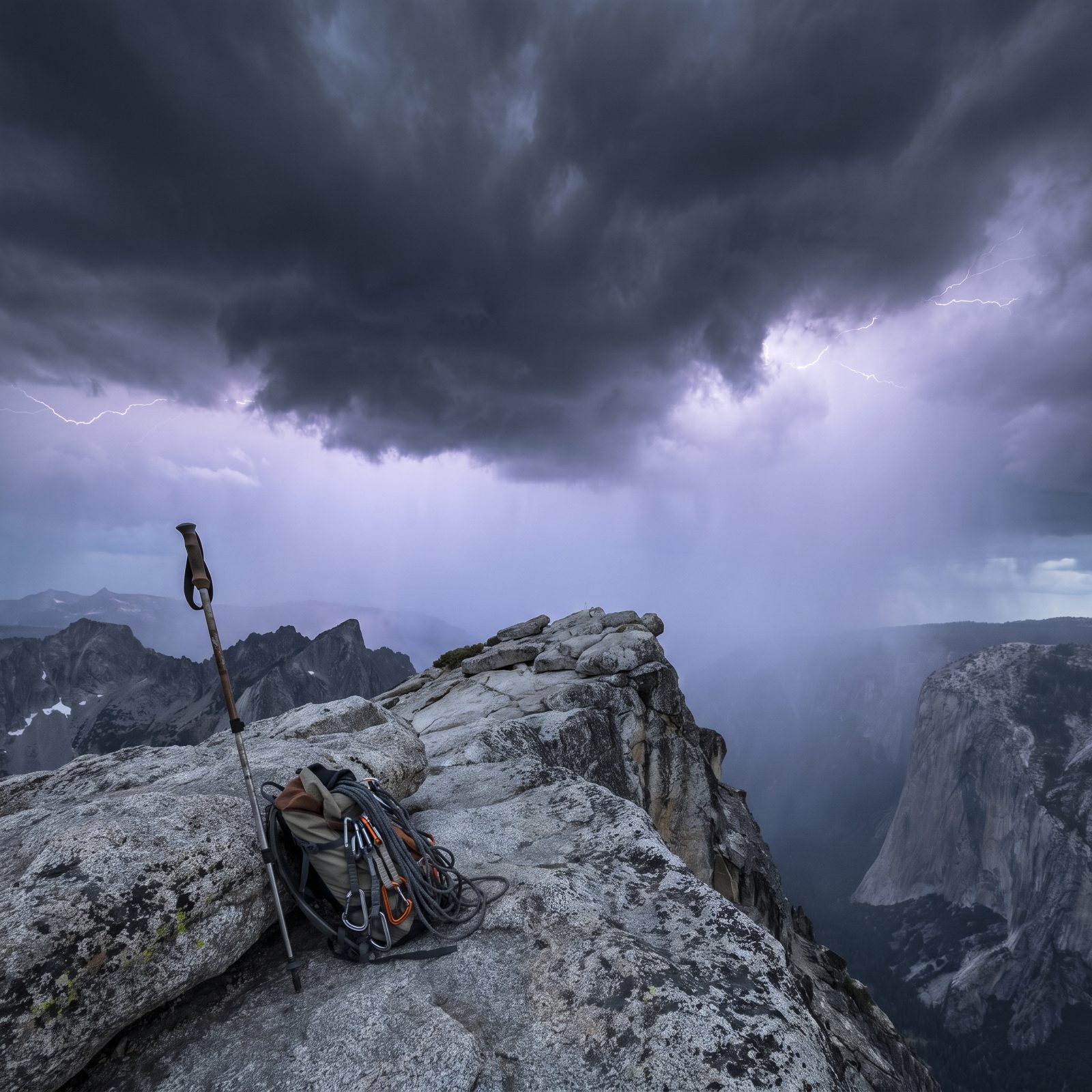 Hair Rising or Gear Buzzing Signals an Immediate Lightning Emergency