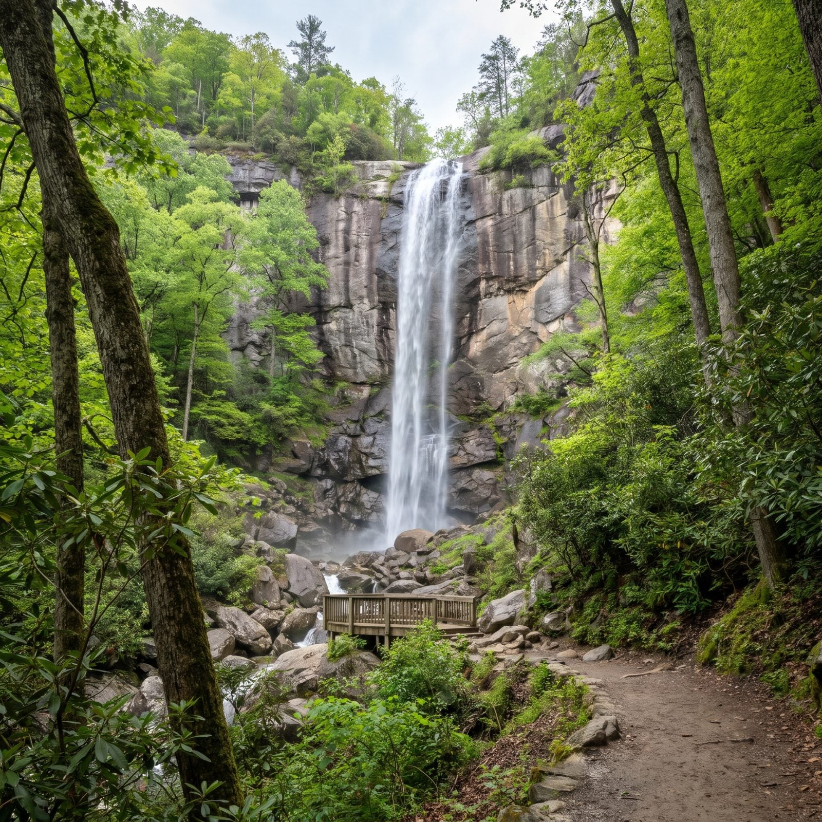 Hickory Nut Falls, Chimney Rock State Park