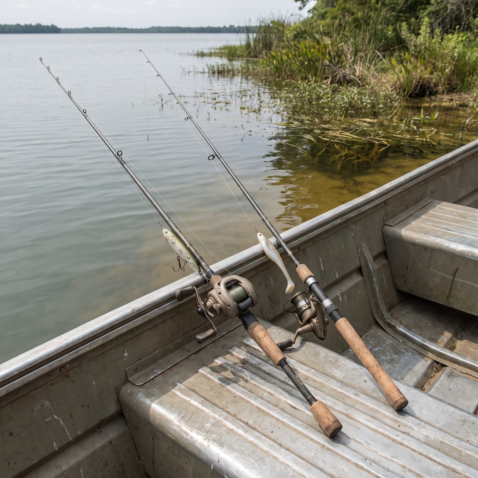 Keep a Second Rod Rigged With a Follow-Up Lure for Fish That Miss