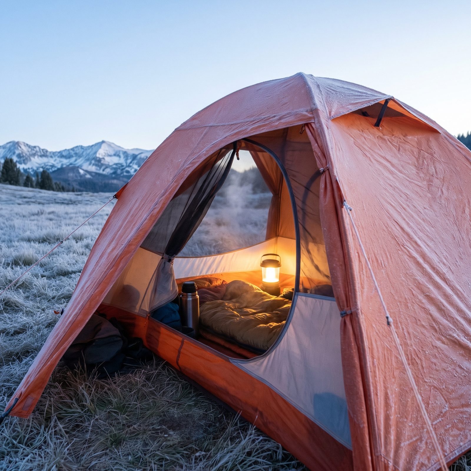 Keep the Tent Vents Open in Cold Weather