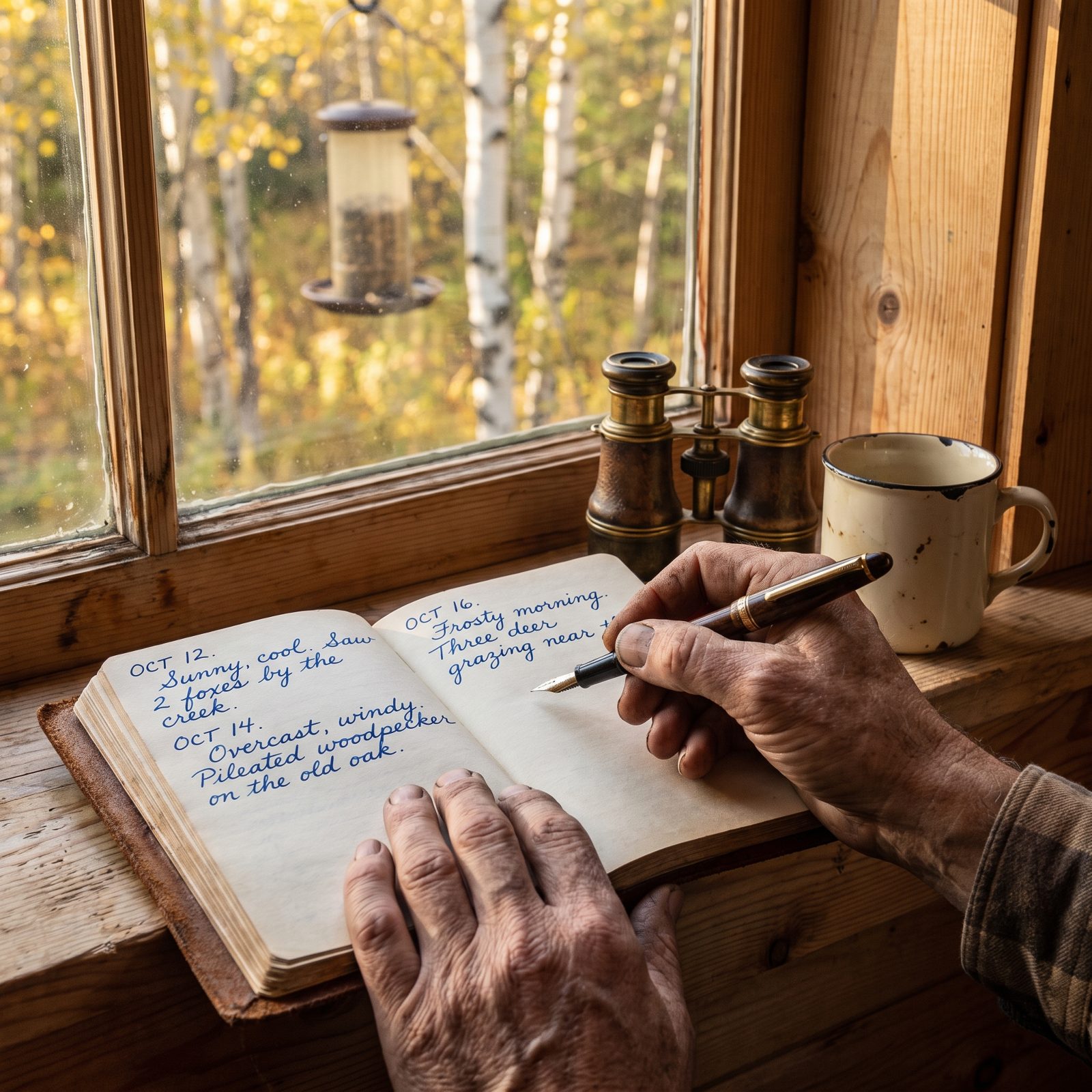 Keep a Wildlife Ledger by the Window