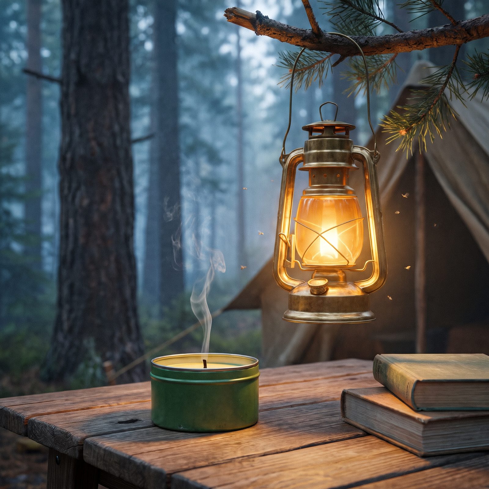 Kerosene Lamps and the Citronella Haze