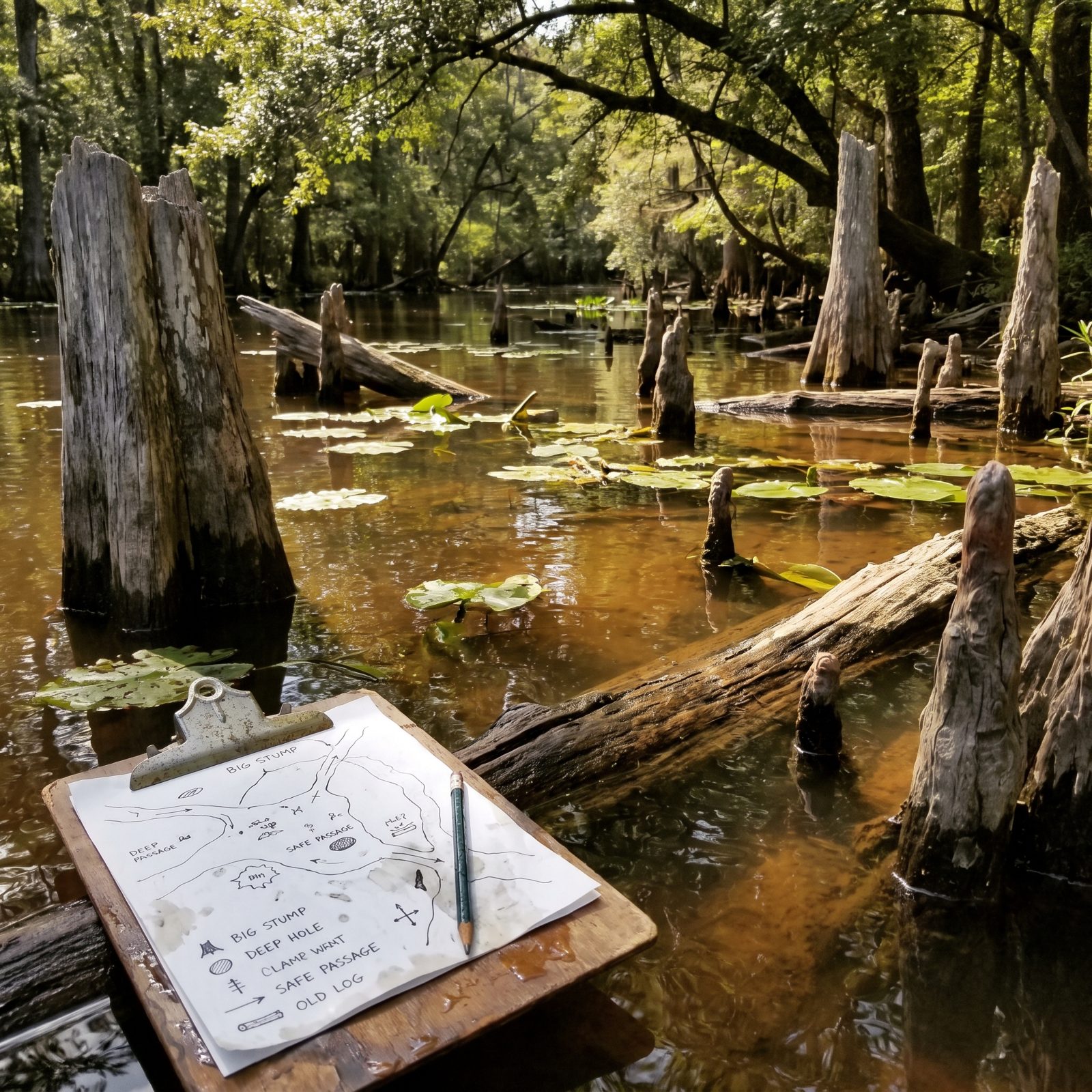 Knowing Every Stump Feels Better Than Finding Fish