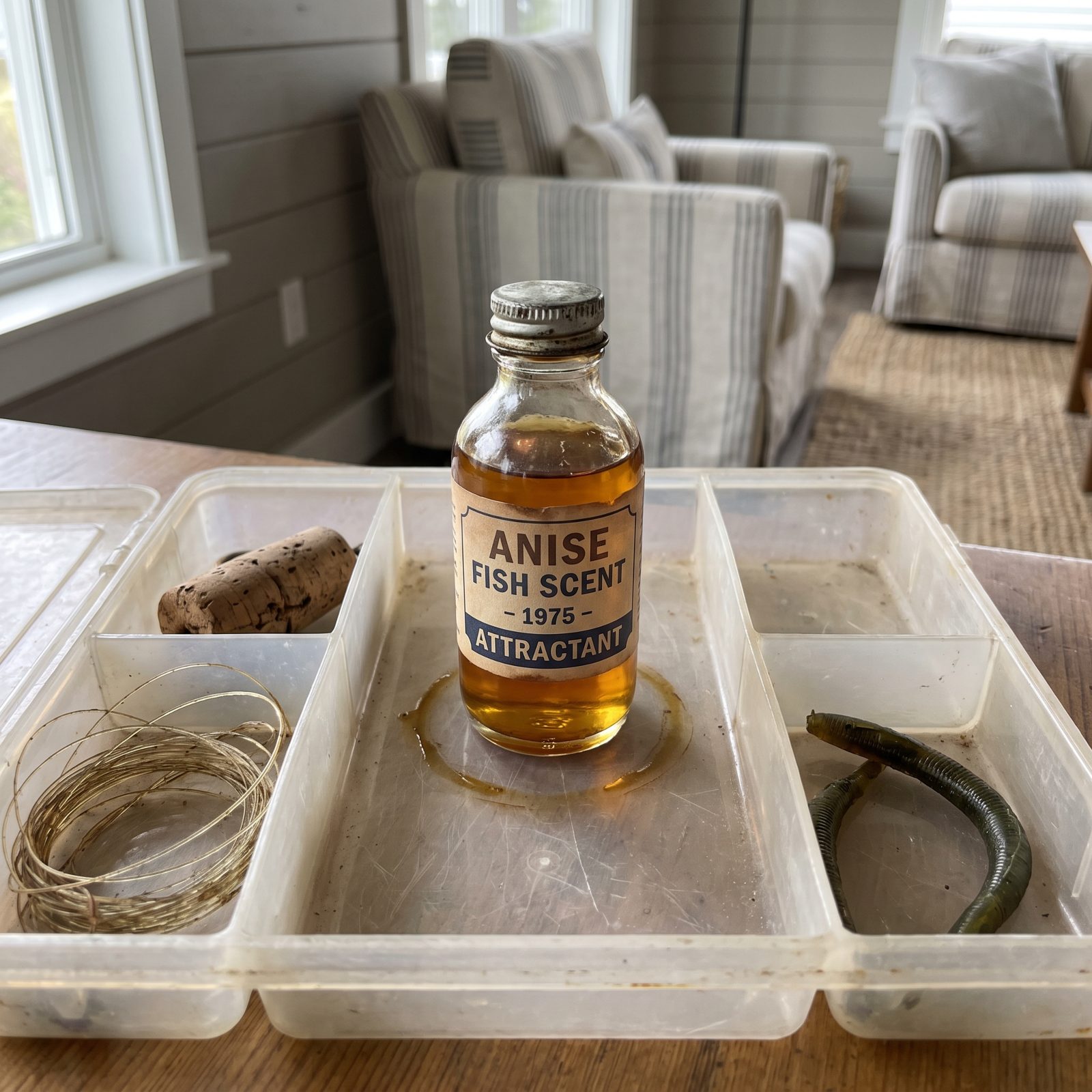 A Little Bottle of Anise-Scented Fish Attractant