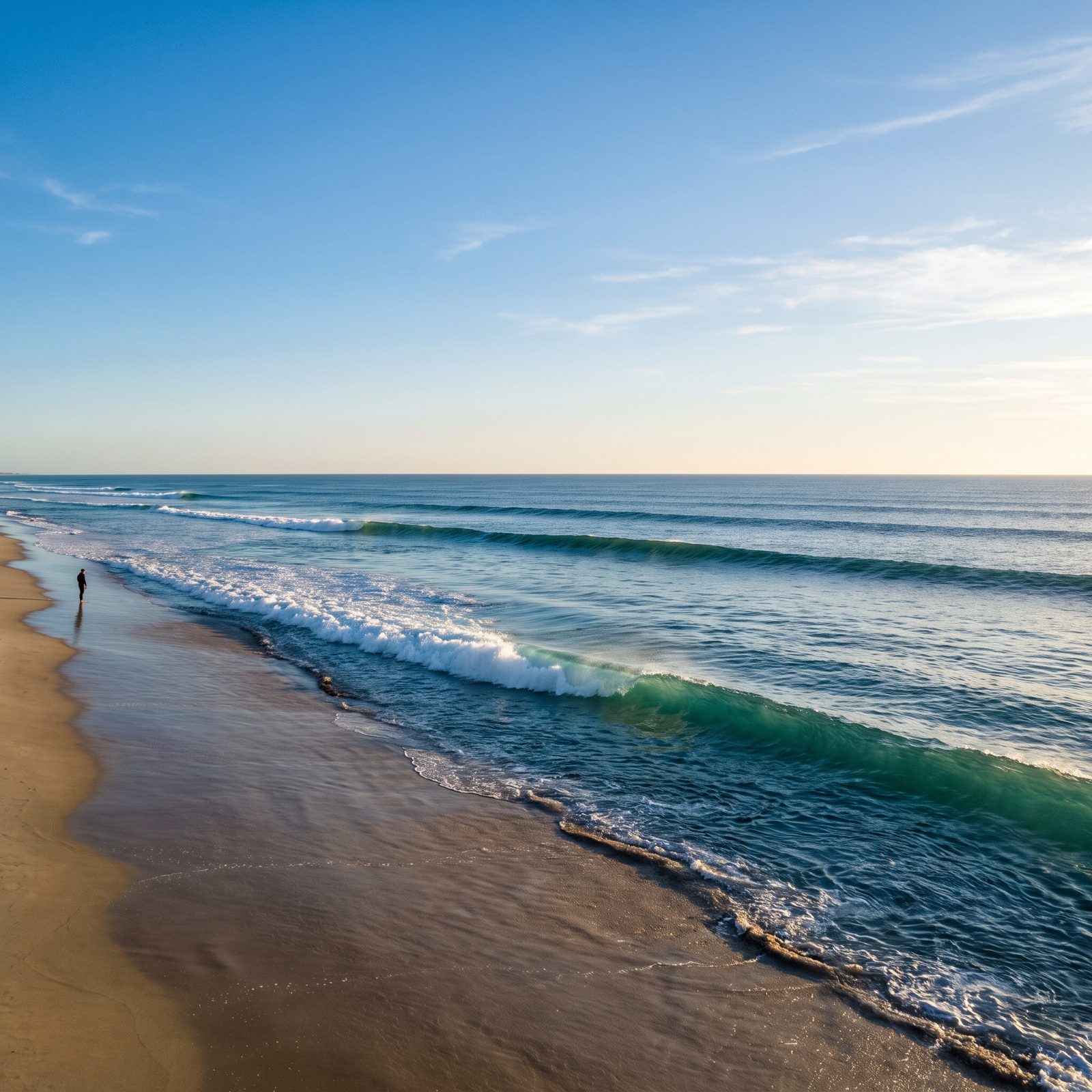 Long-Period Swell Can Reach a Coast Before a Distant Storm