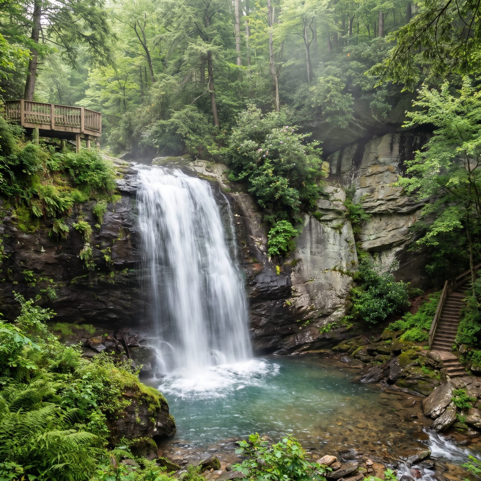 Looking Glass Falls, Pisgah National Forest