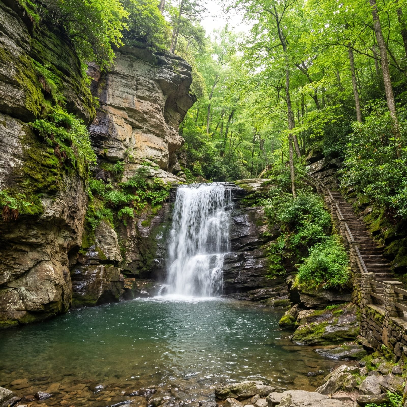 Lower Cascades, Hanging Rock State Park