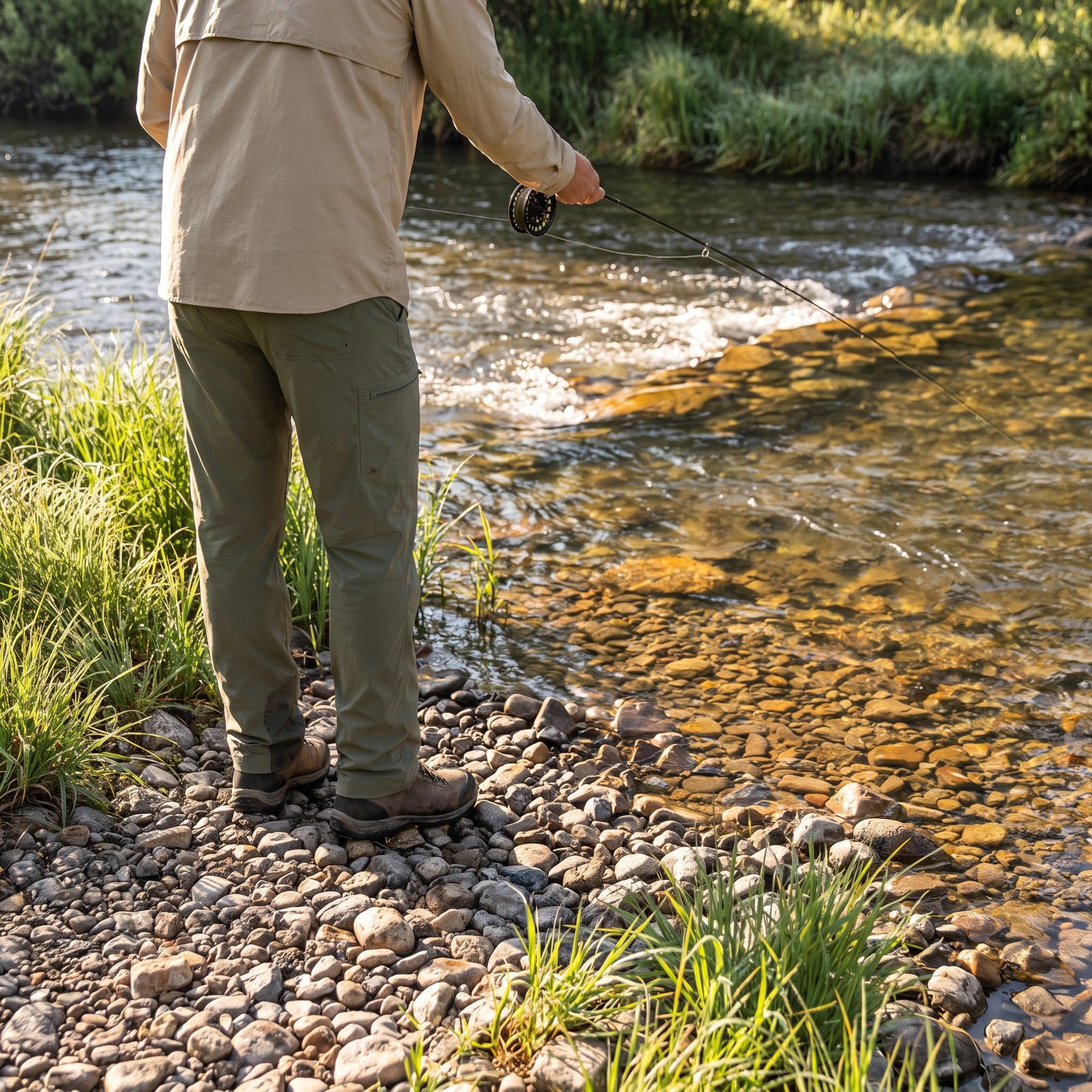 Make the First Cast Before Stepping Into the Water
