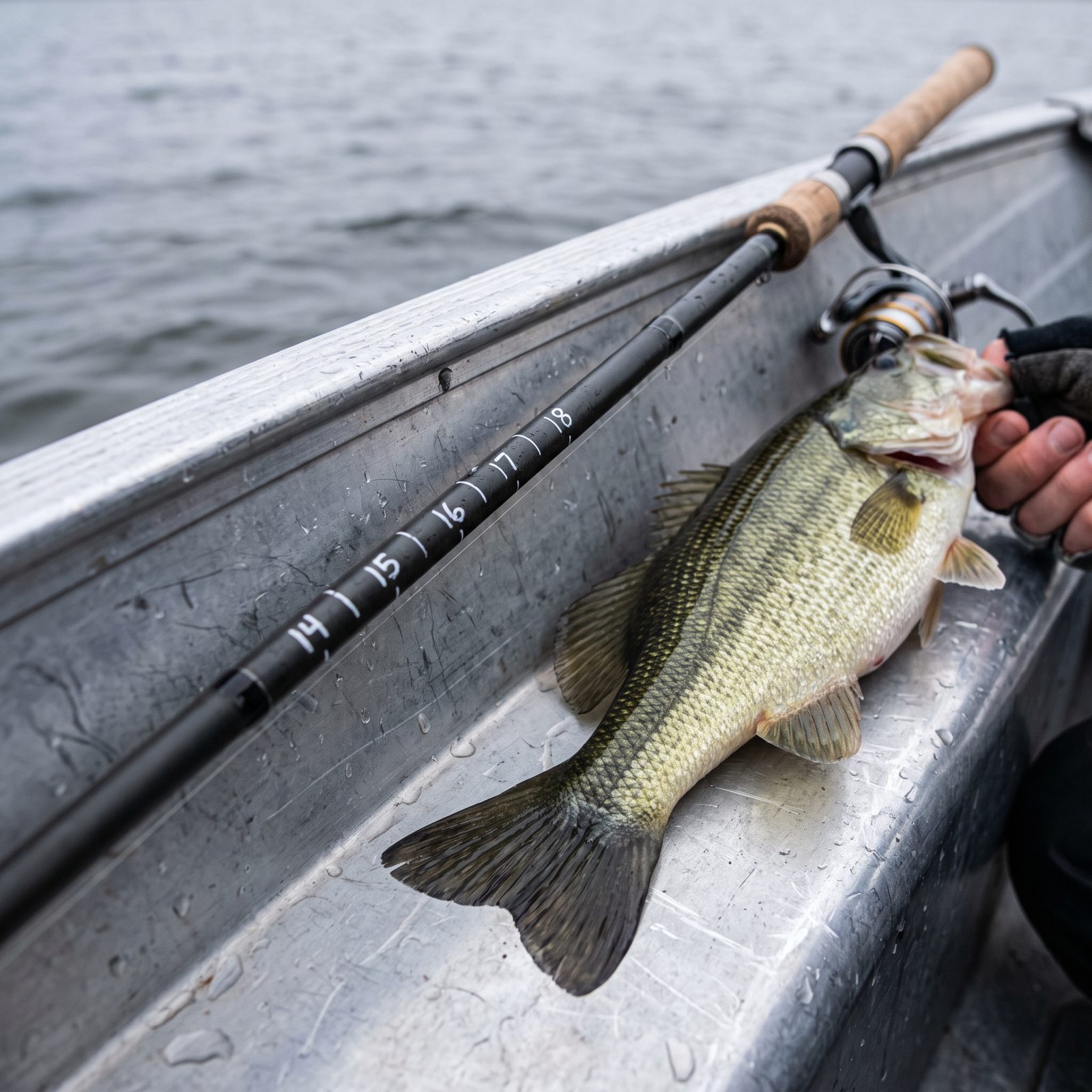 Mark Legal Fish Lengths on the Rod with a Grease Pencil