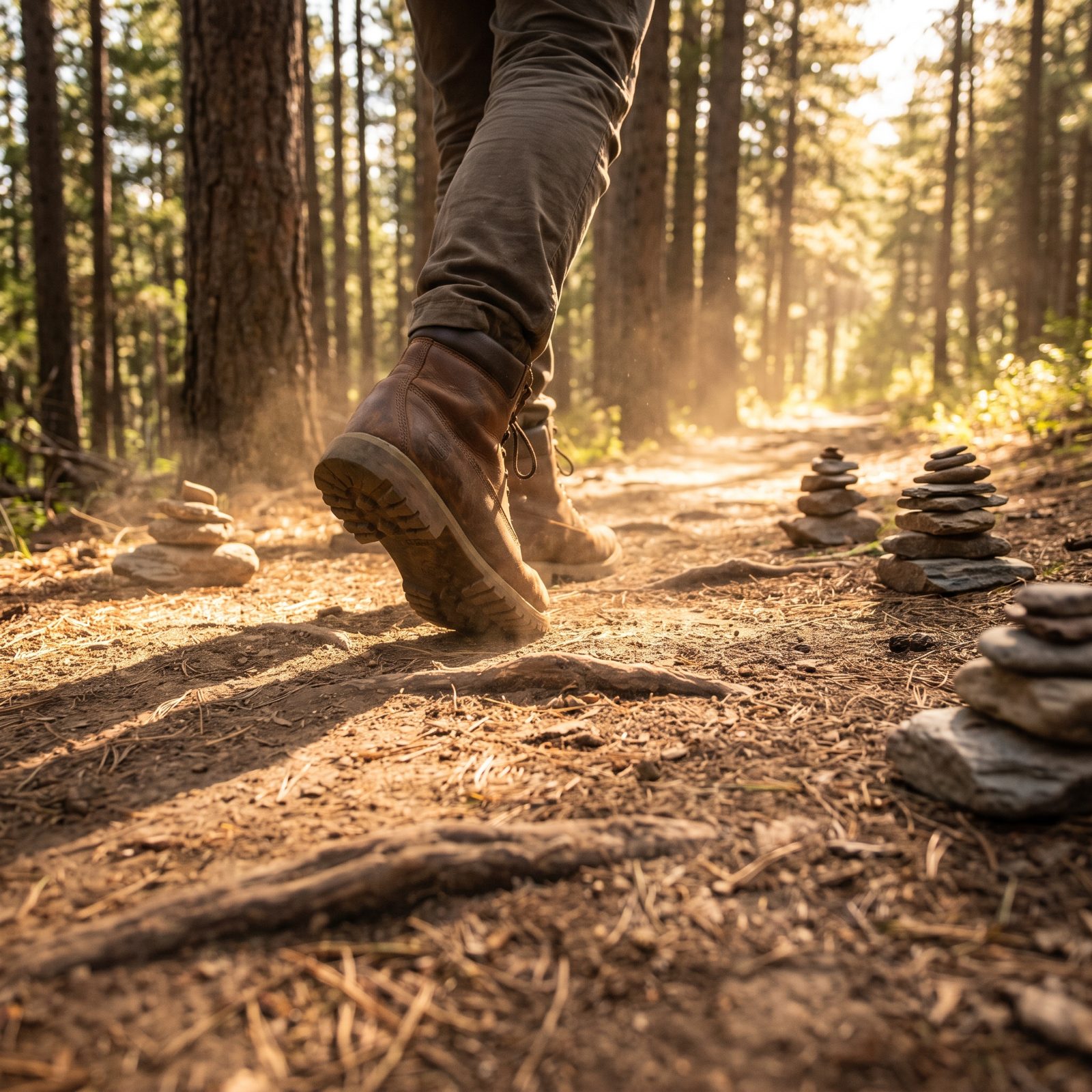 Measuring Trail Distance by Counting Paces