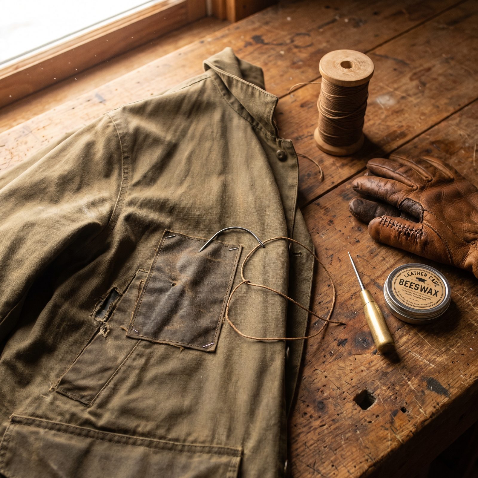 Mending and Patching Gear Instead of Buying New