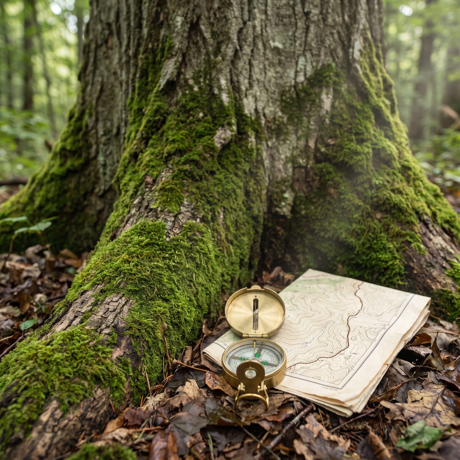 Myth: Moss Grows on the North Side, So You're Never Lost