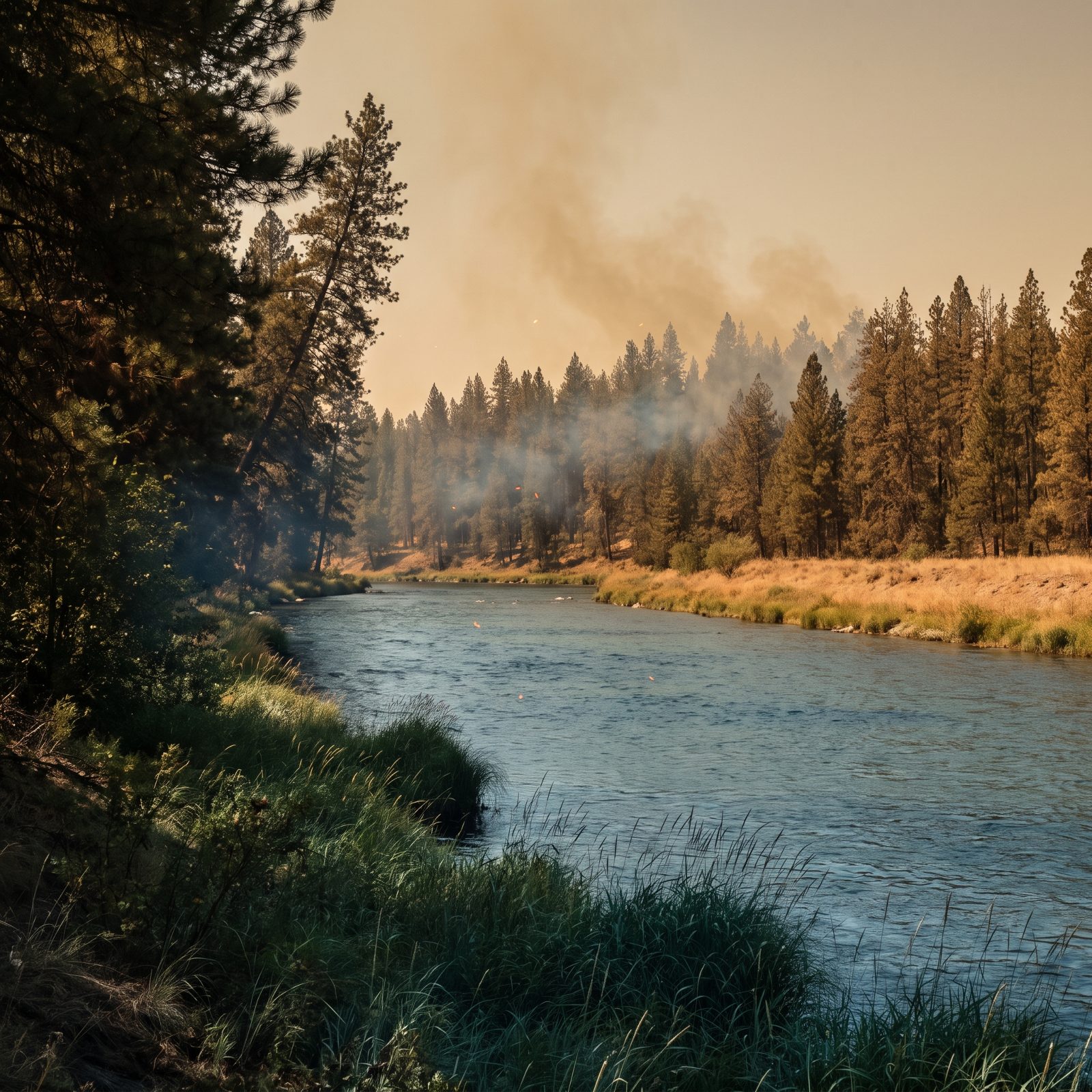 Myth: A River Will Stop a Wildfire Cold