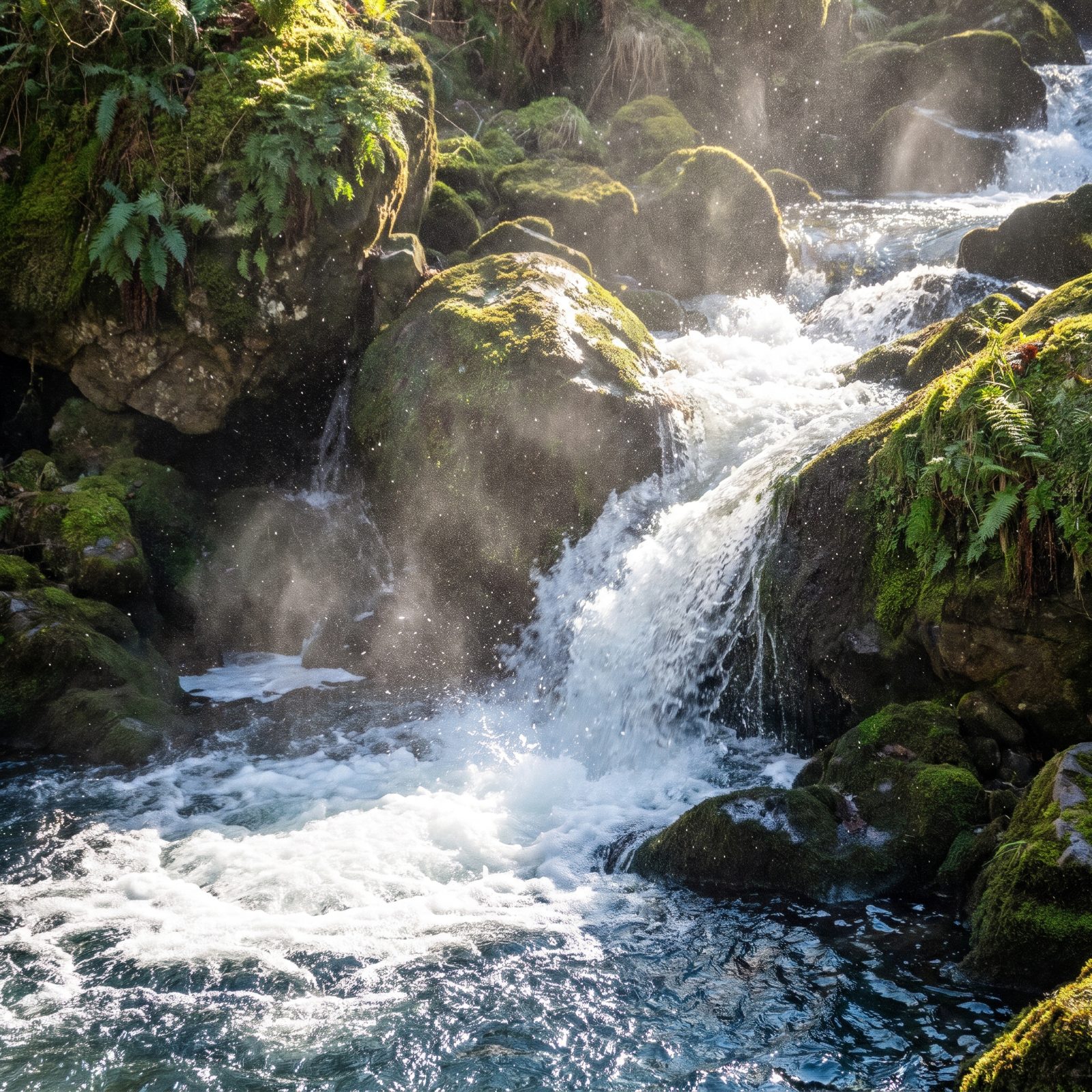 Negative Ions Near Rushing Water May Lift Your Mood