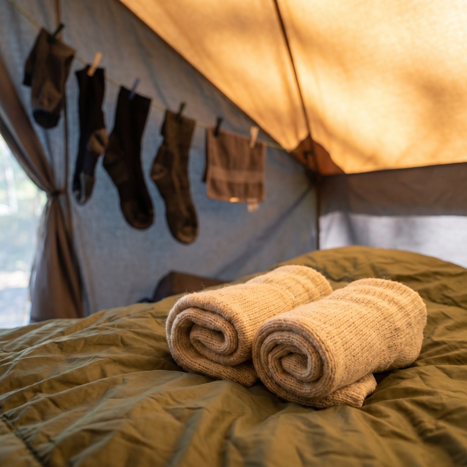 One Pair of Socks Stays Sacred, Worn Only for Sleeping