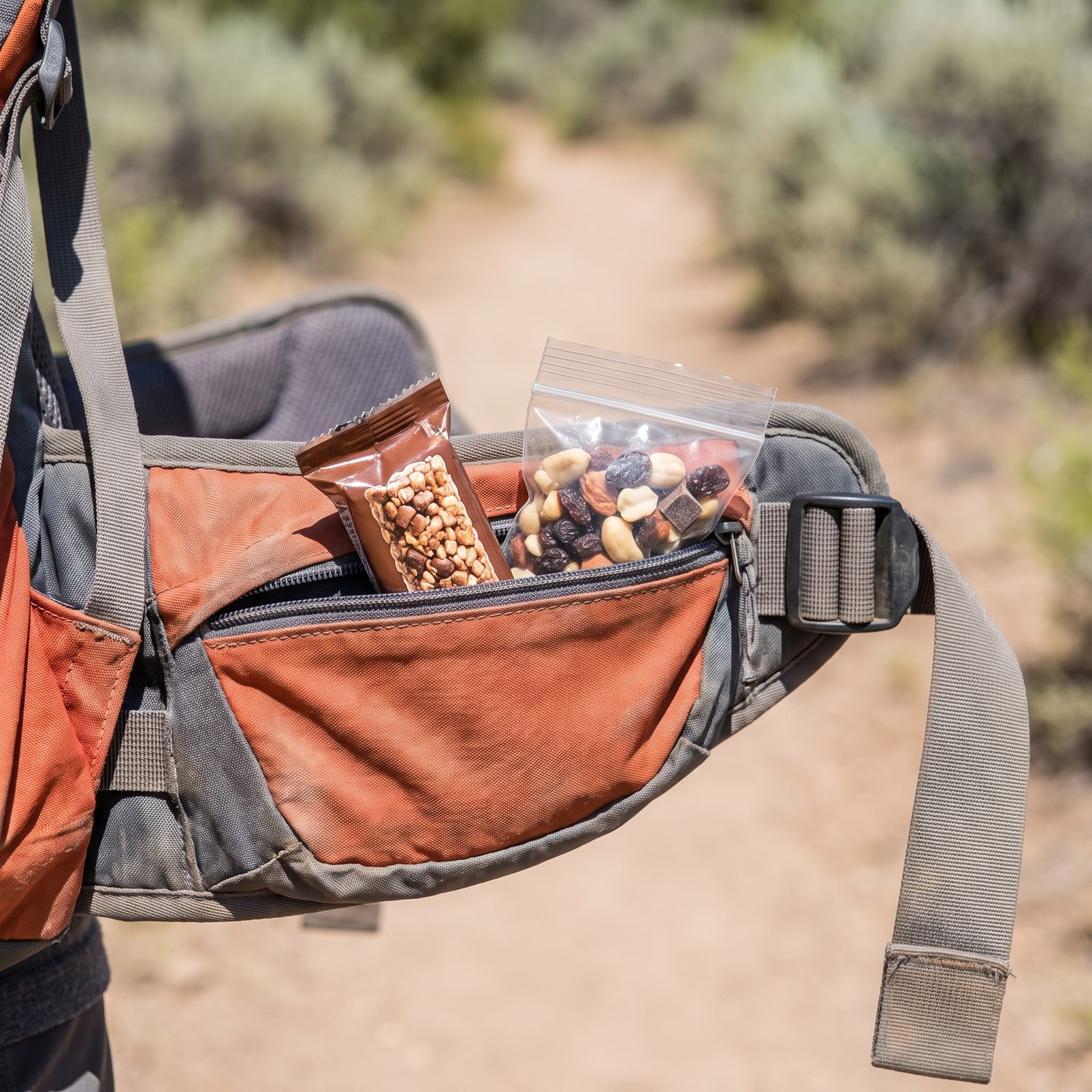 One Snack Stays Reachable Without Taking the Pack Off