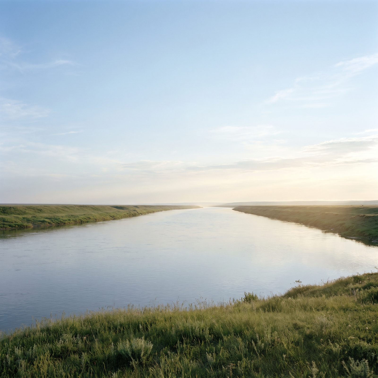 An Open Riverbank Gives a Crowded Head Somewhere to Breathe