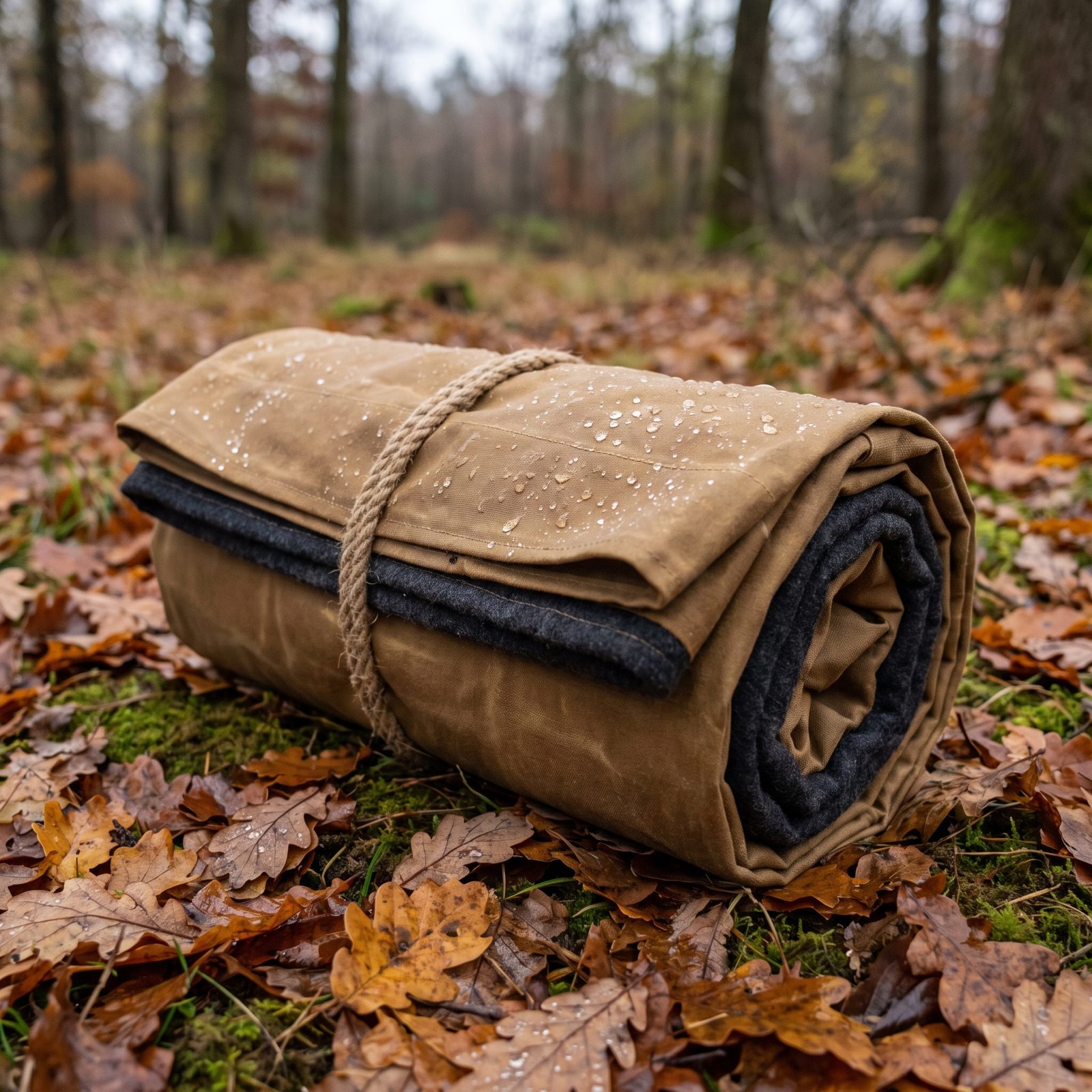 Packing a Canvas Bedroll That Sheds Rain