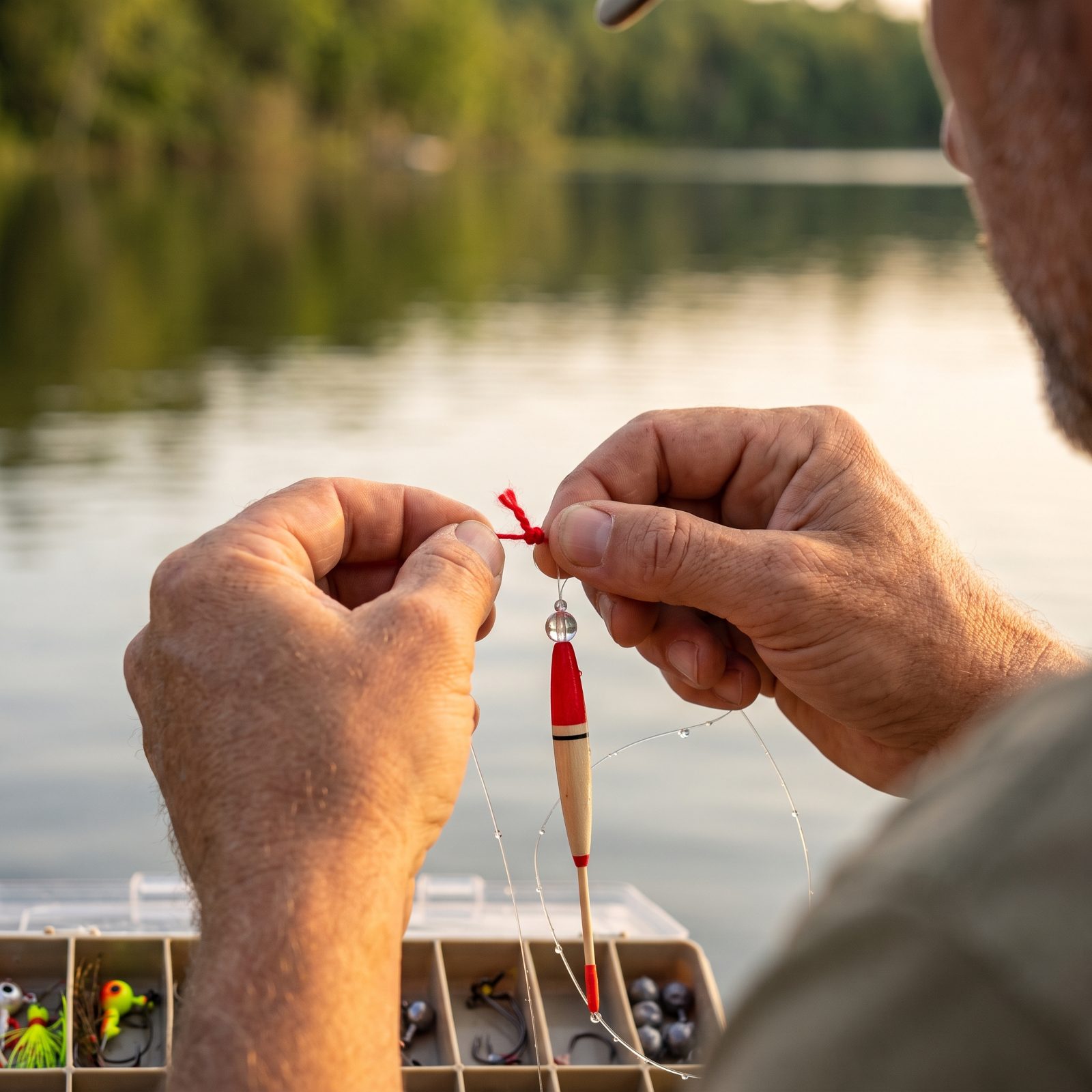 Park a Bobber Stop at the Last Bite Depth Before Changing Rigs