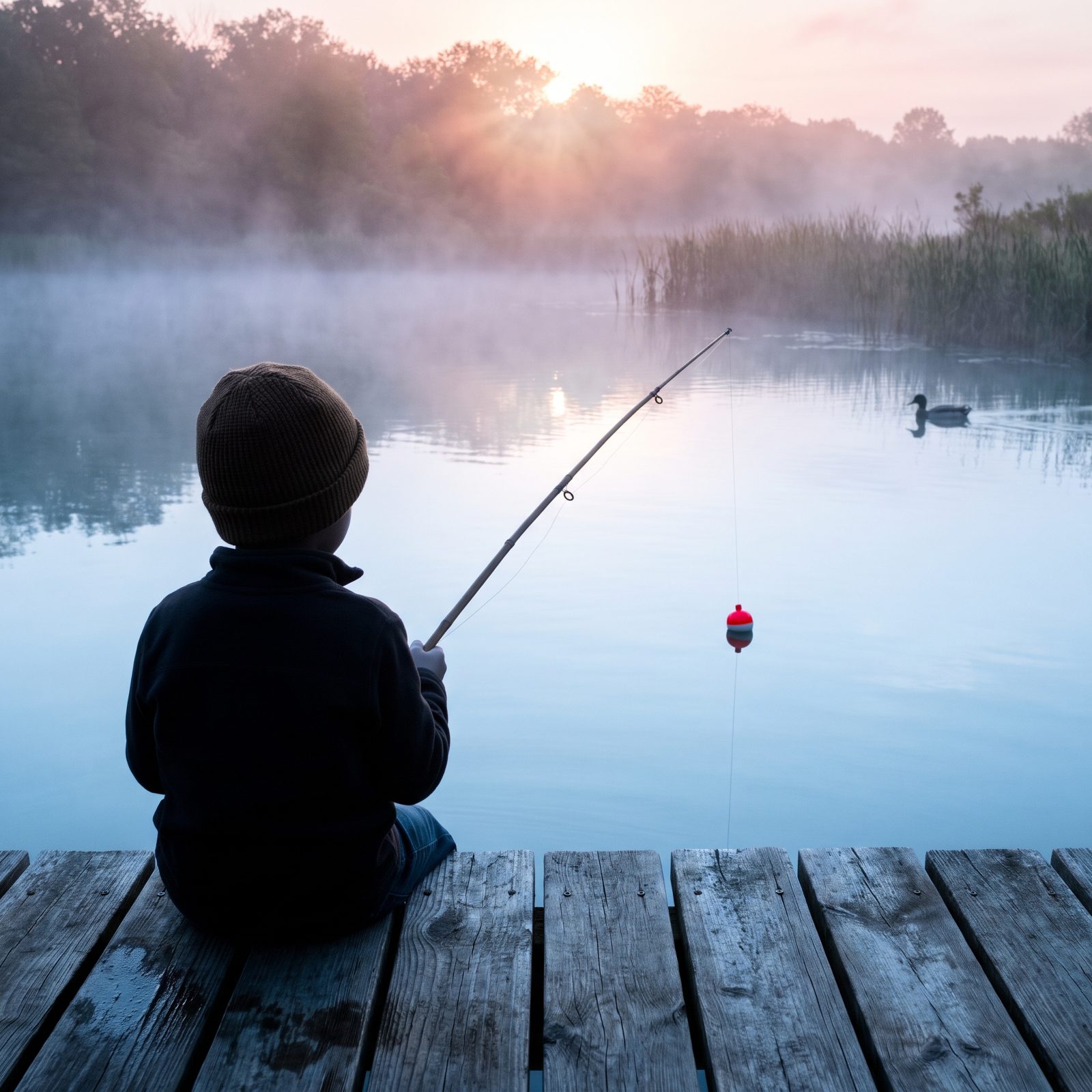 The Patience That Comes From Waiting for a Fish to Bite