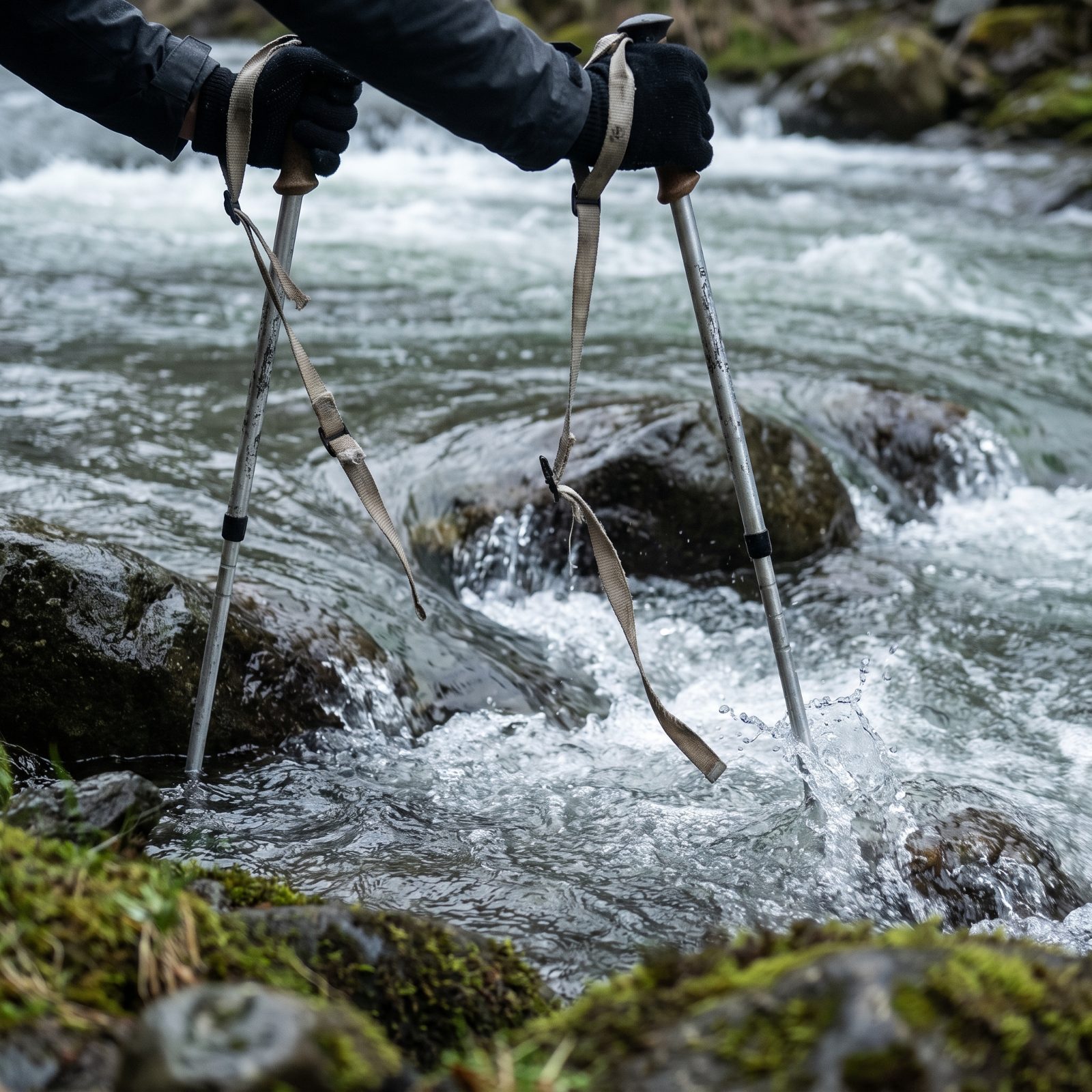 Pole Straps Come Off Near Fast Water and Drop-Offs
